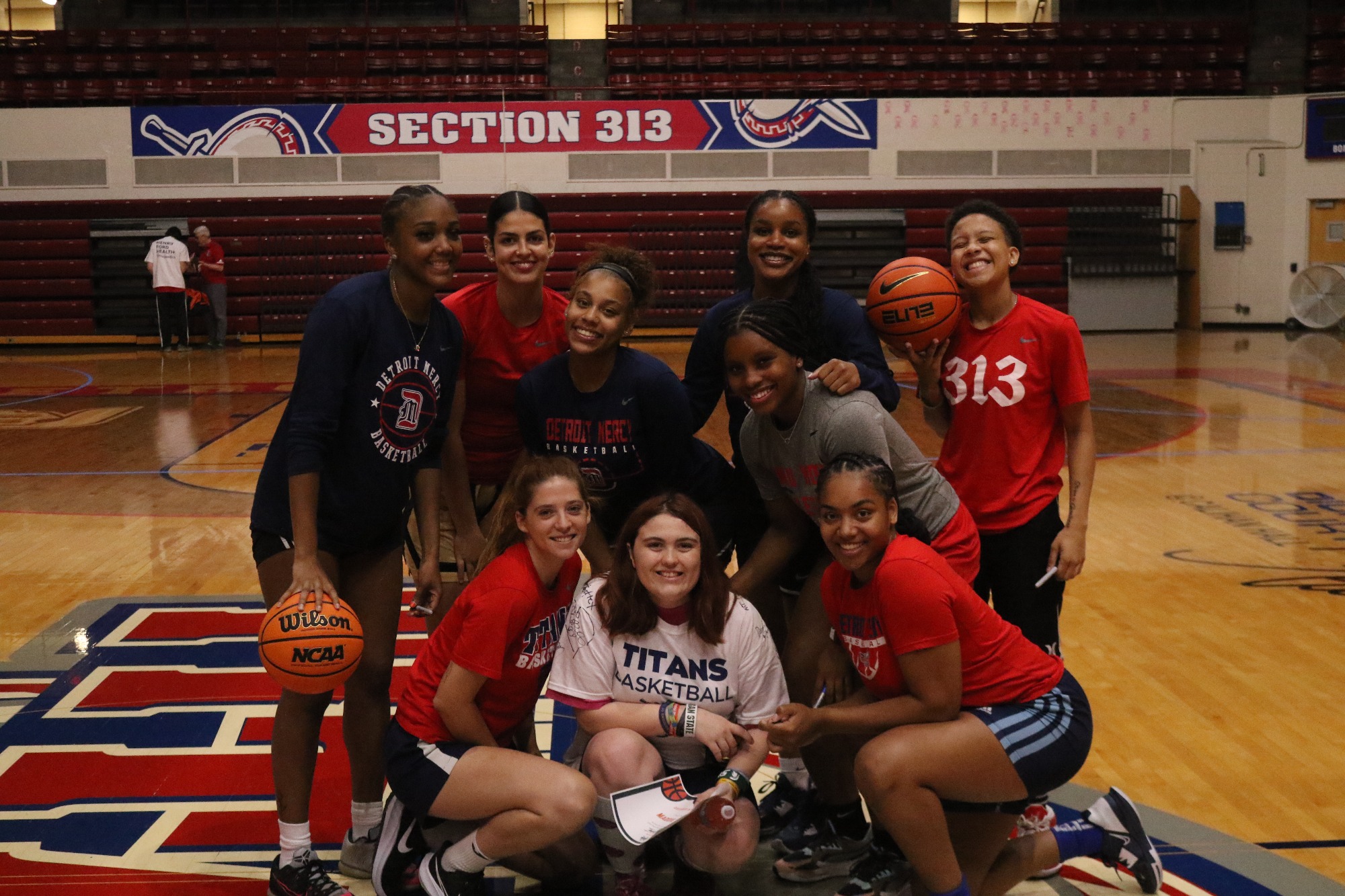 Detroit Mercy Lake Erie College for Field Trip Day Exhibition