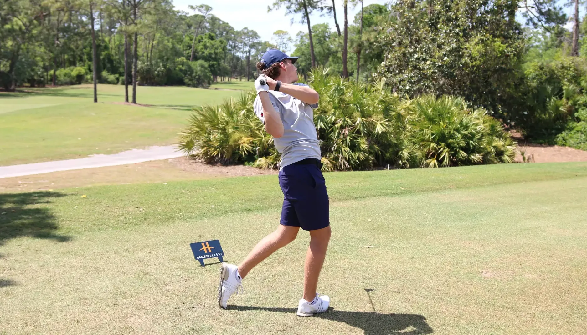 Ryan Kruschka in the practice round