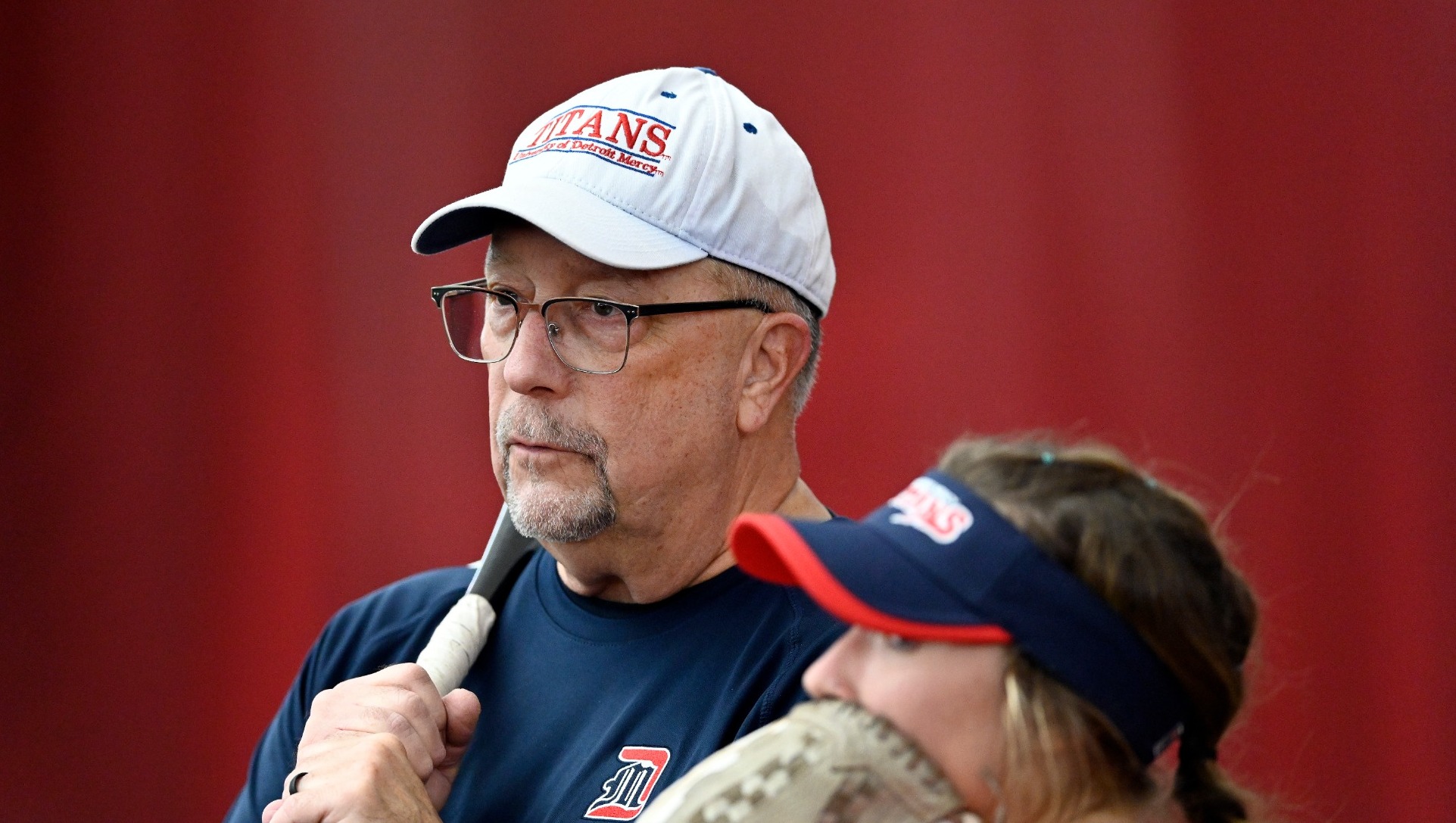 Tony Misuraca looks at the action