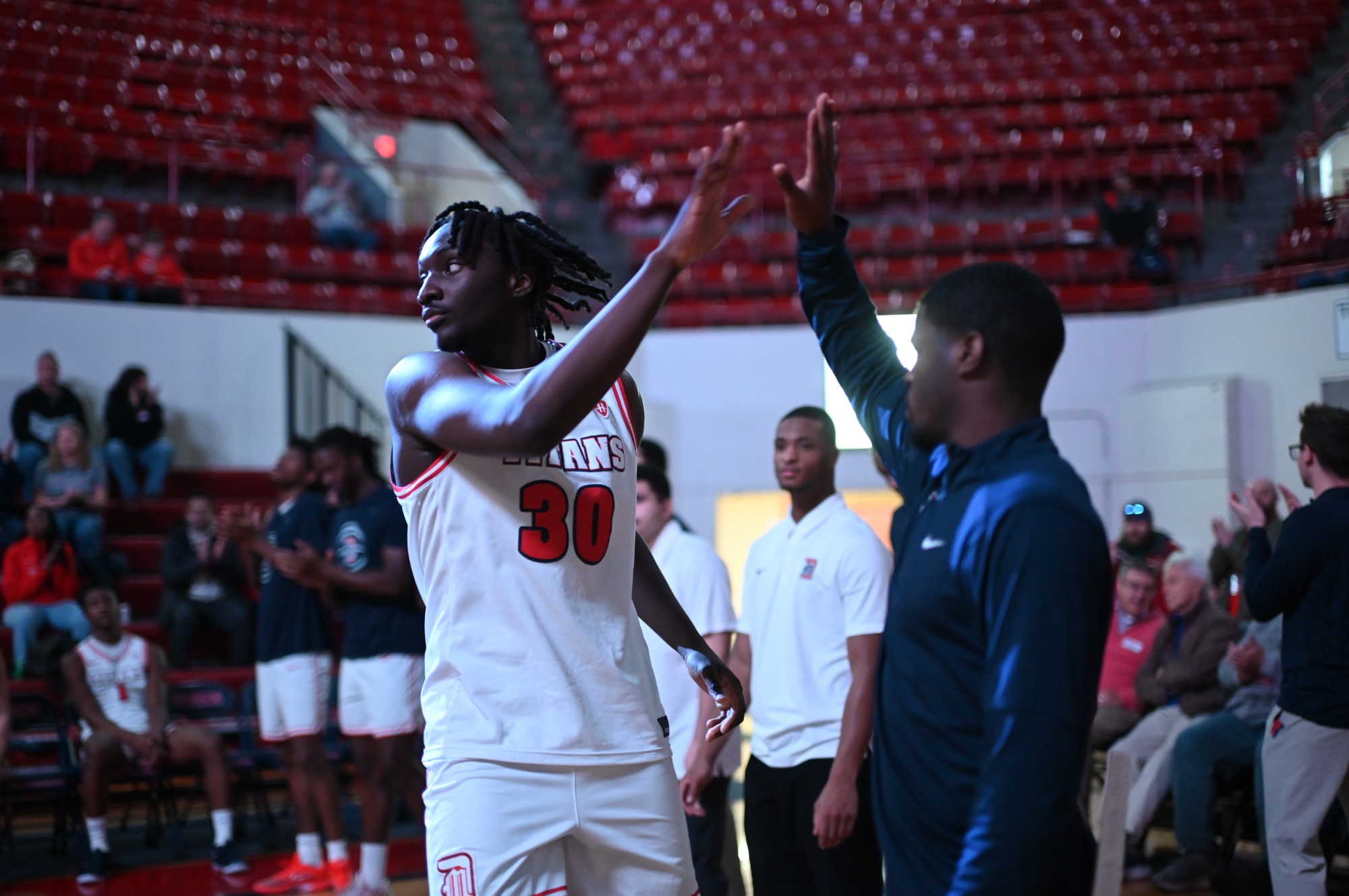 Ryan Kalambay gets introduced 