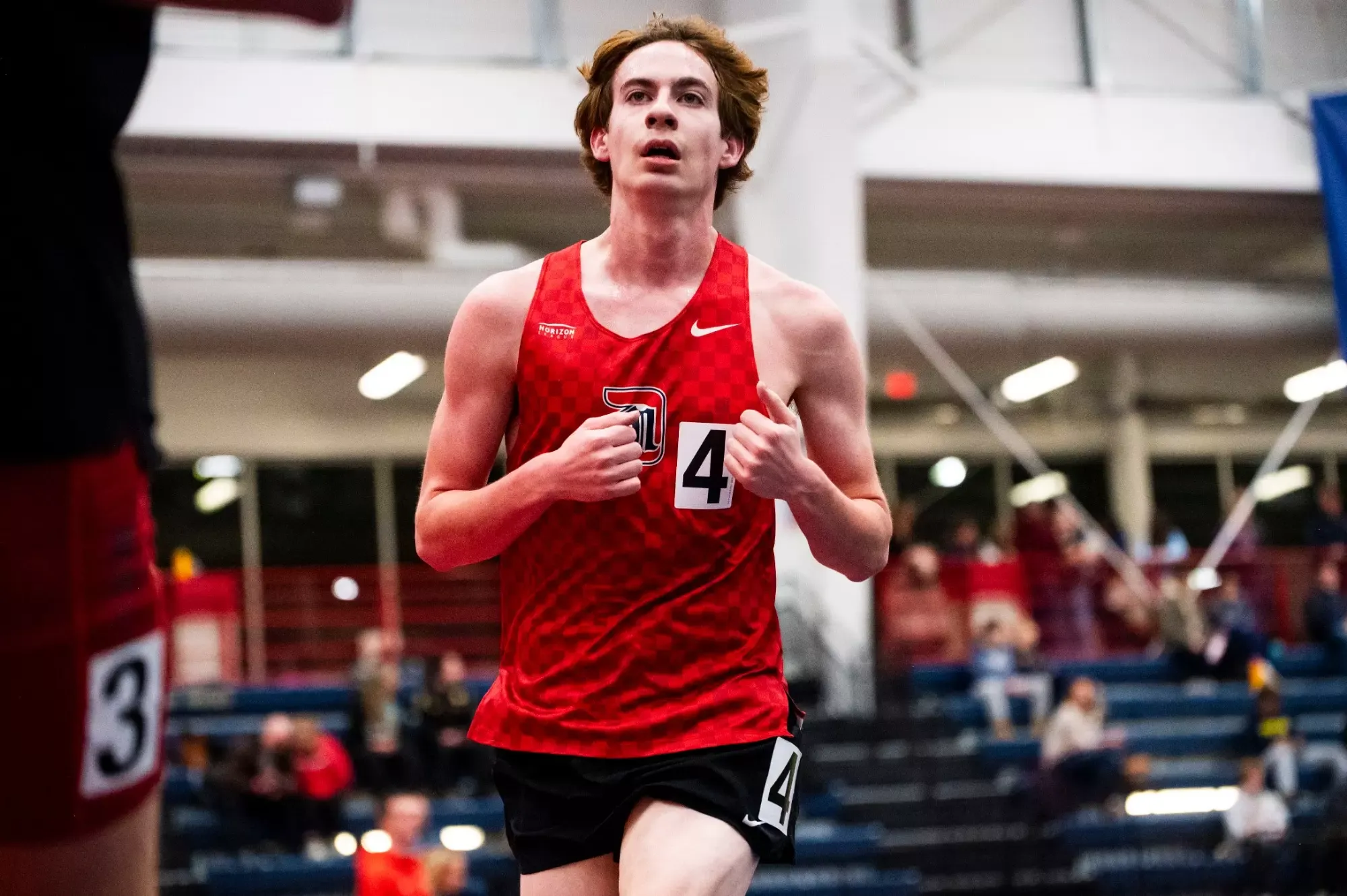 Christopher Russelburg in the 3,000 meters 
