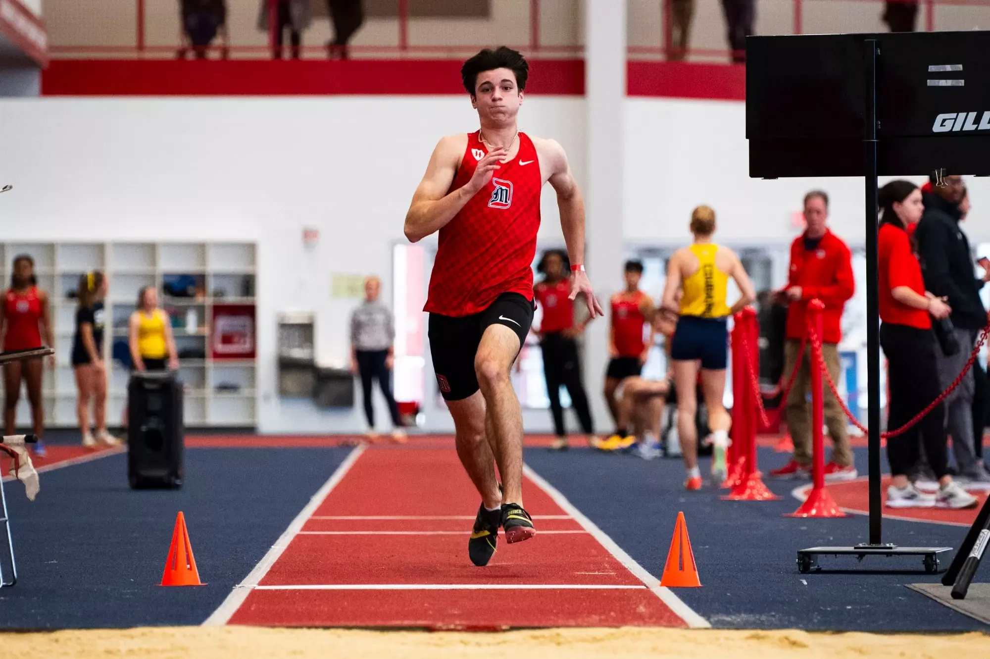 Joey DeCasas in the long jump