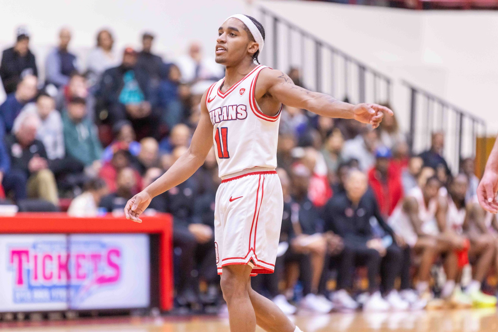 Lance Stone on defense 