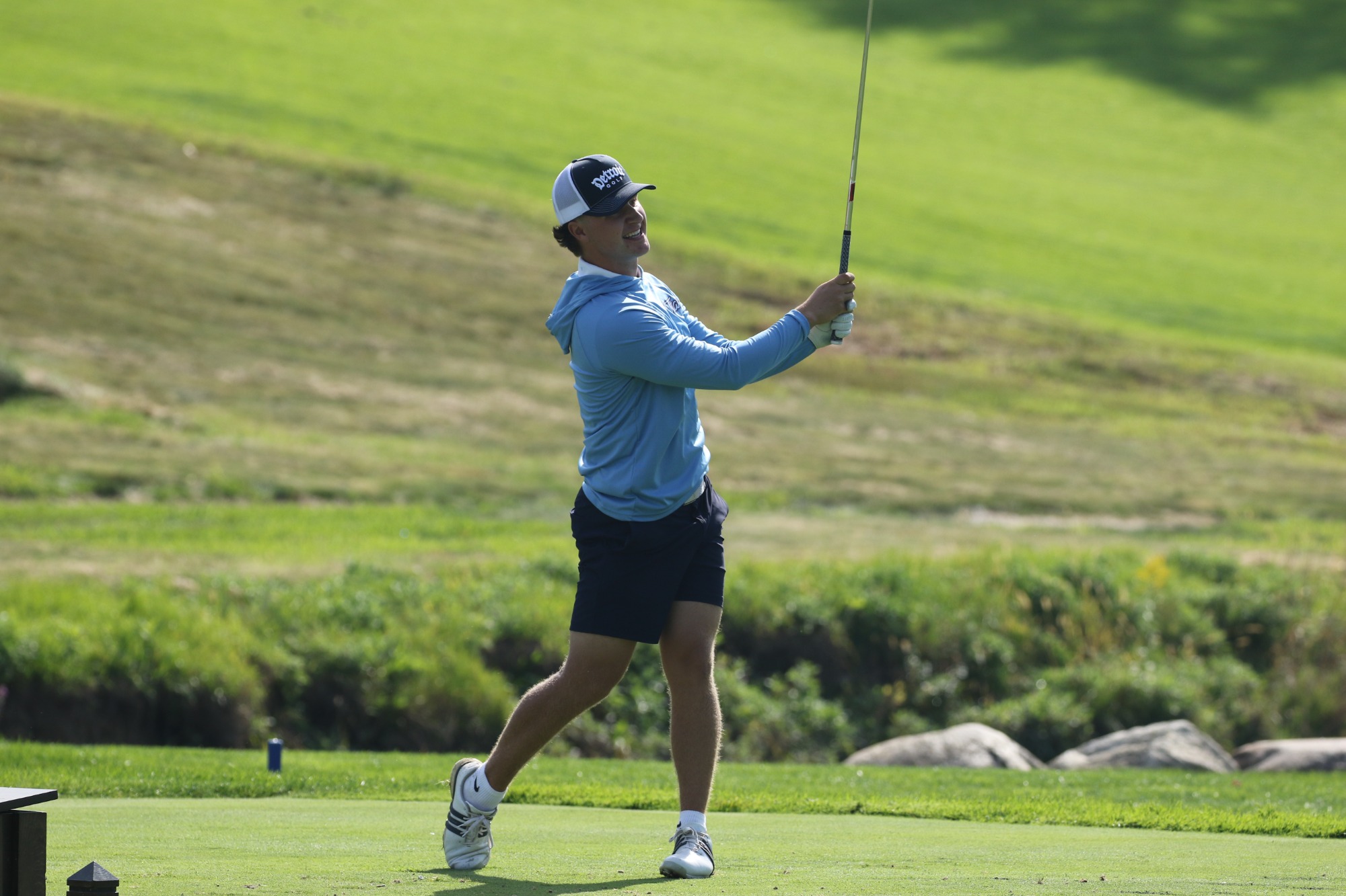 Christian Helzer on par 3