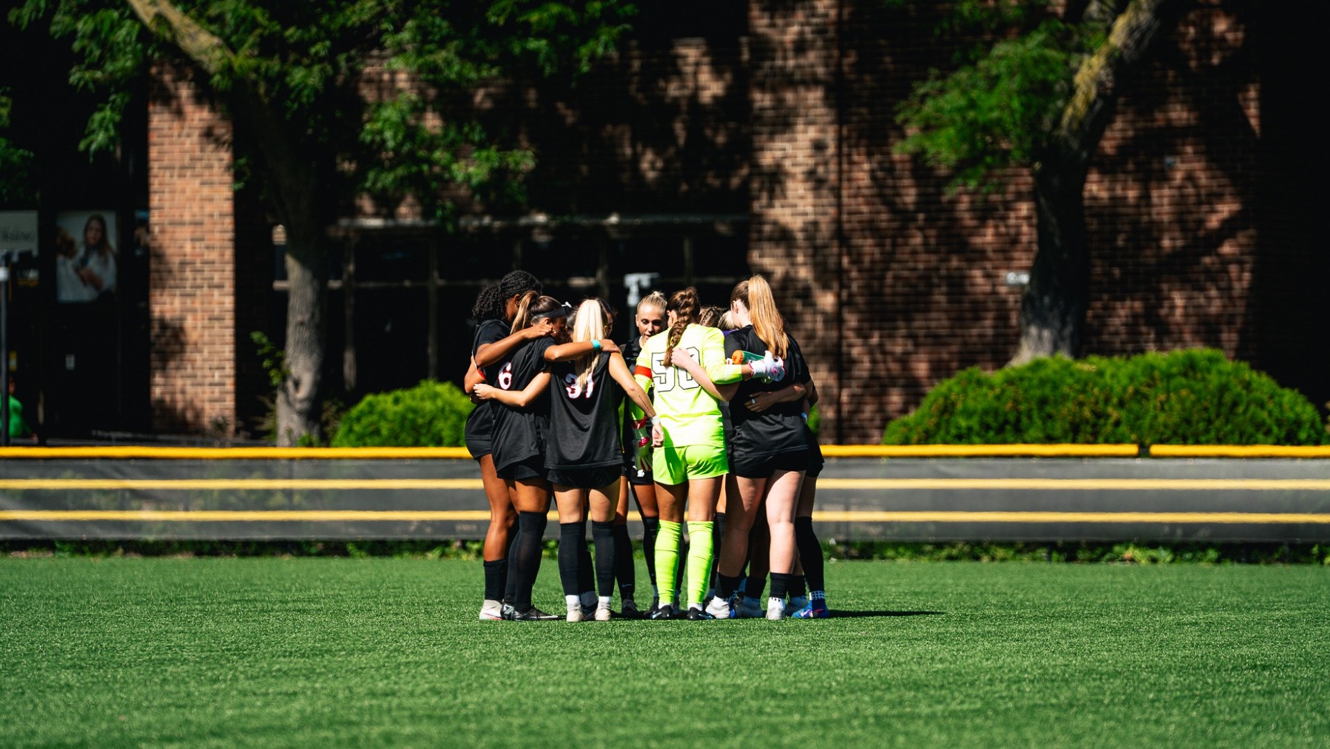 Starting 11 Team Huddle