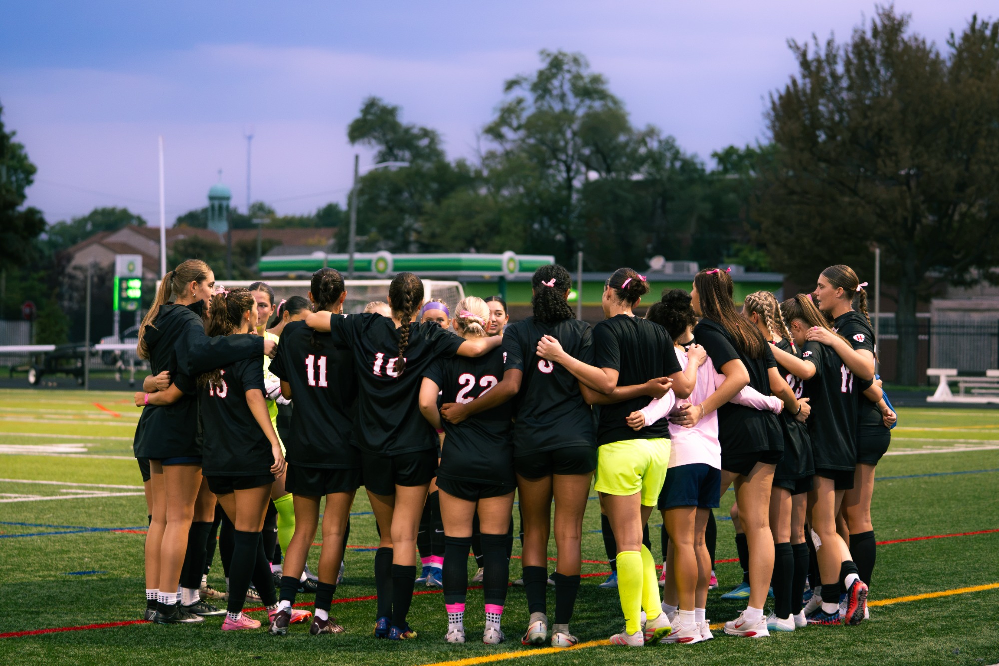 Team Pregame Huddle