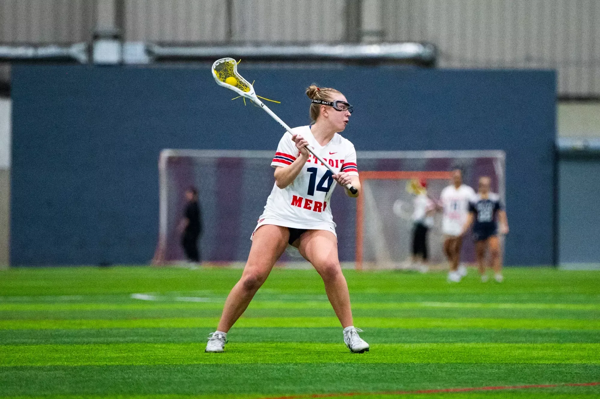 Chloe Sheader looks to pass 