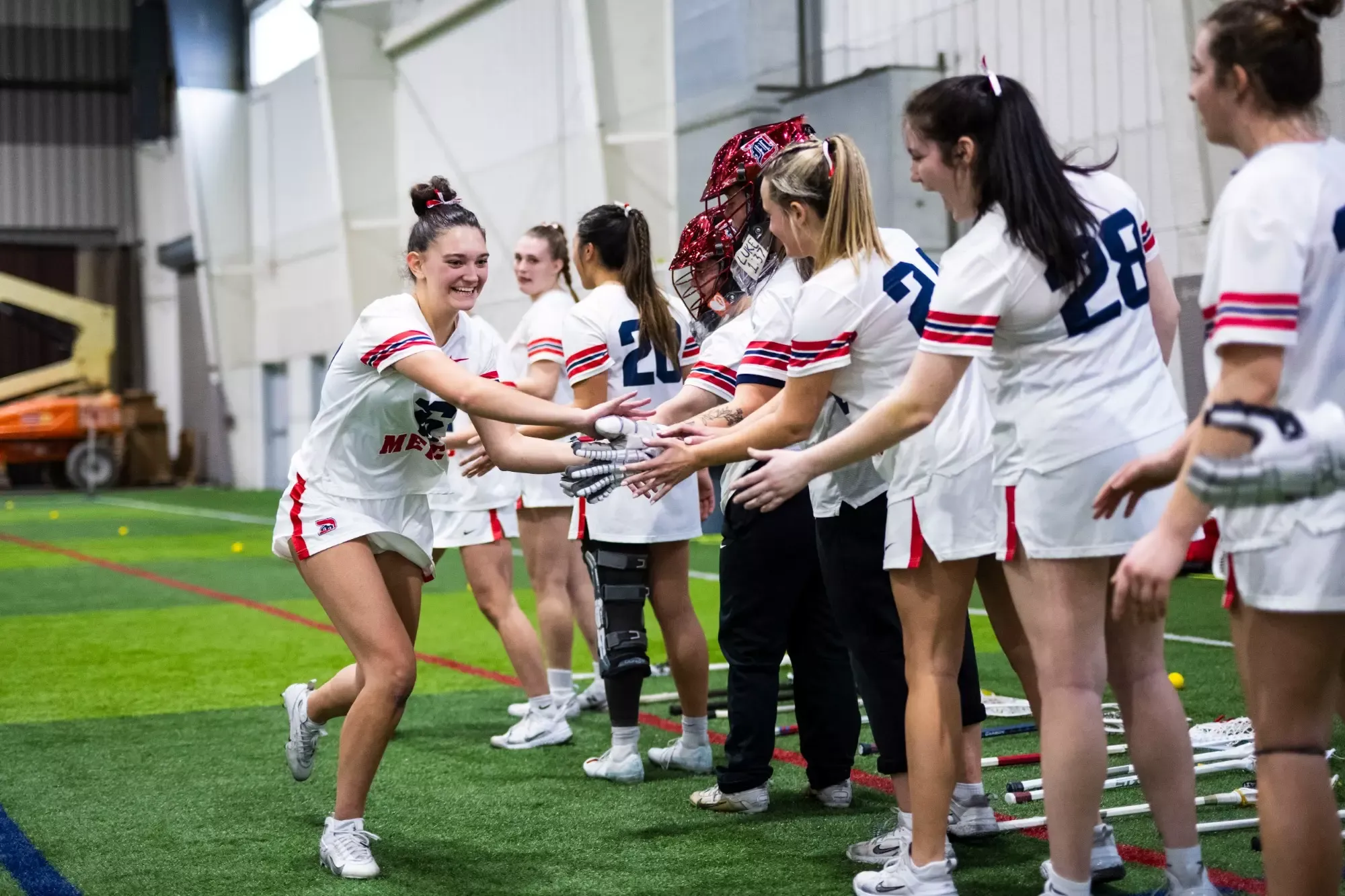 Lucy Annese getting introduced 