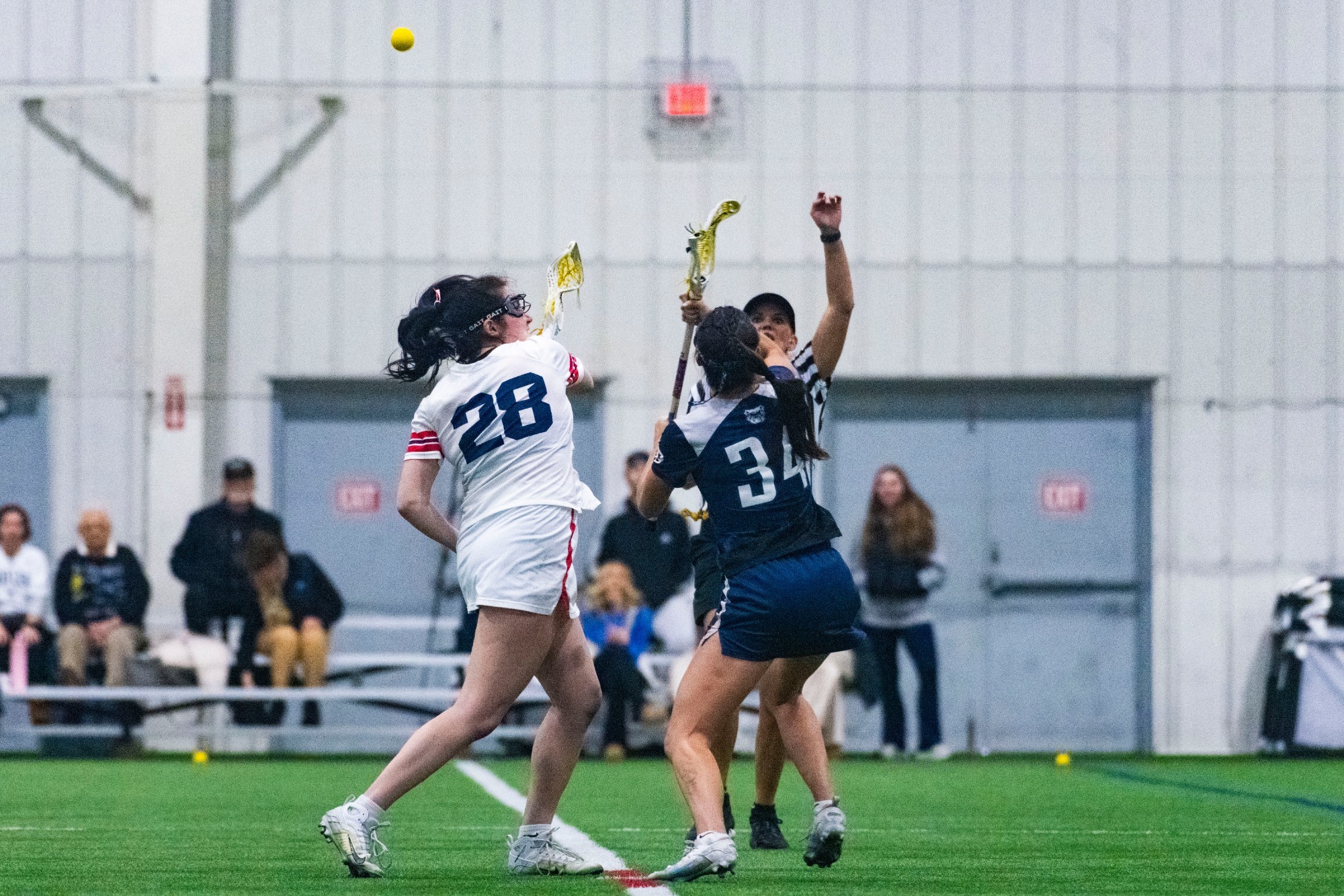 Morgan Stamatakis at the draw 