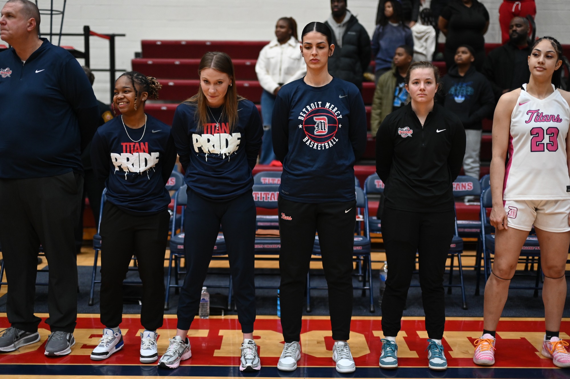 Detroit Mercy WBB coahing staff 2