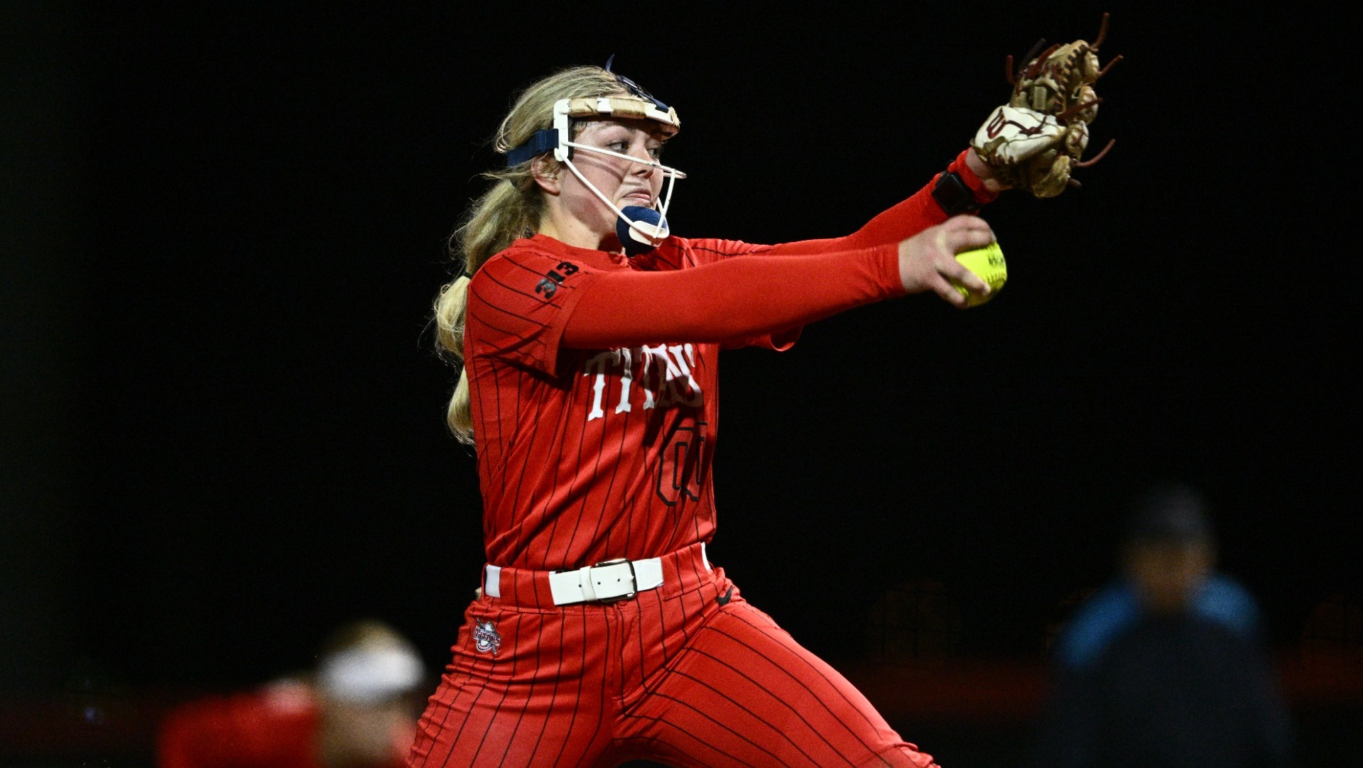 Schultz Pitching at YSU