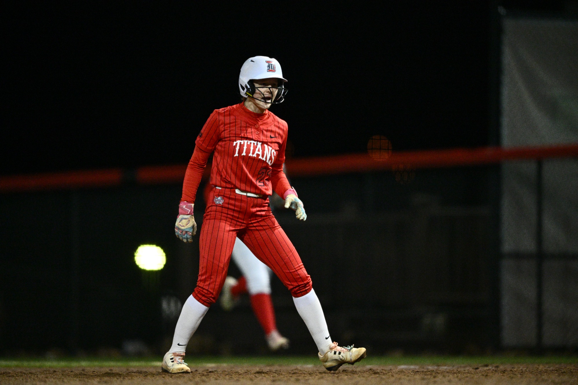 Ketola at first base