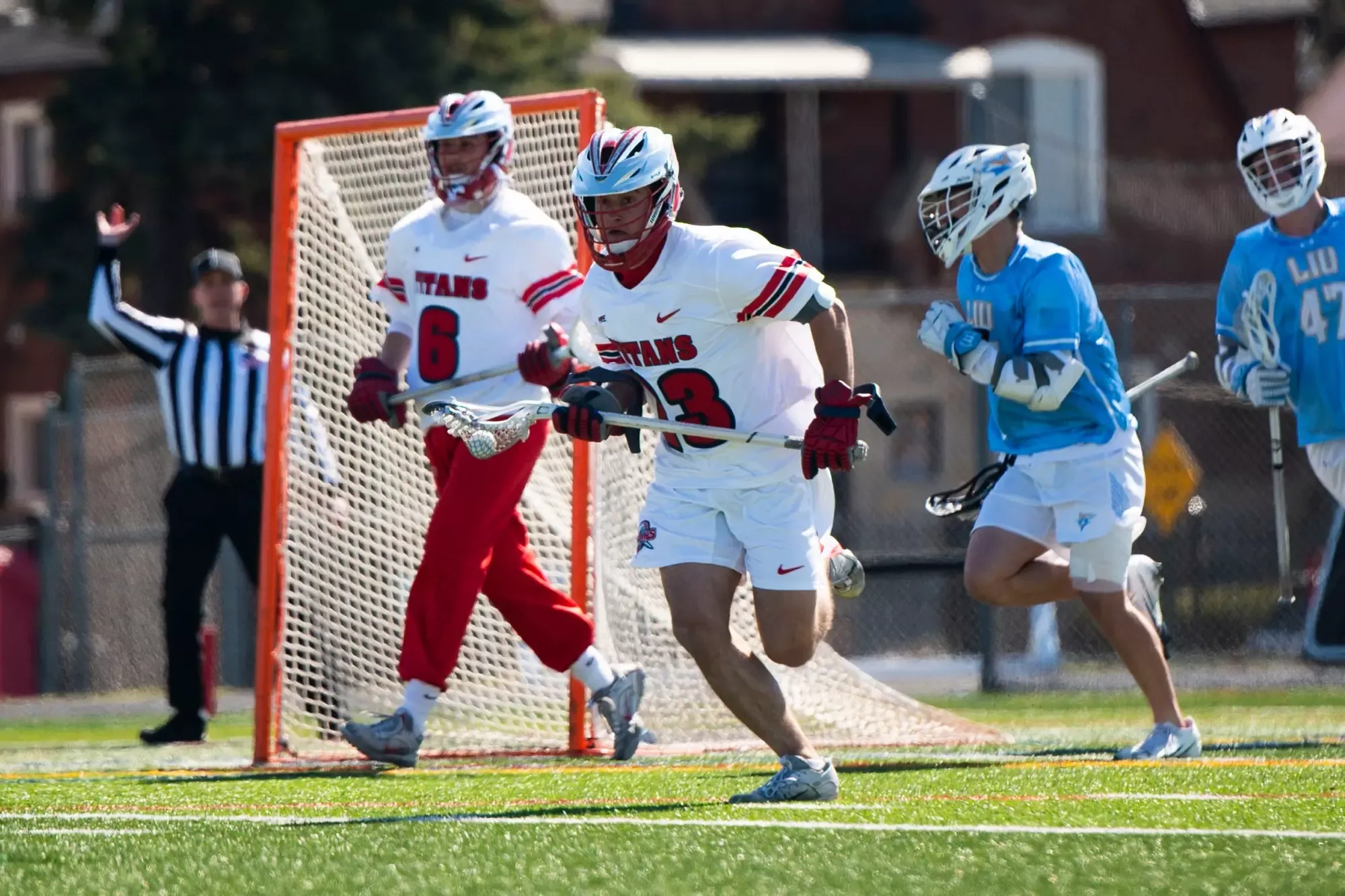 Tommy Thompson with the ball 