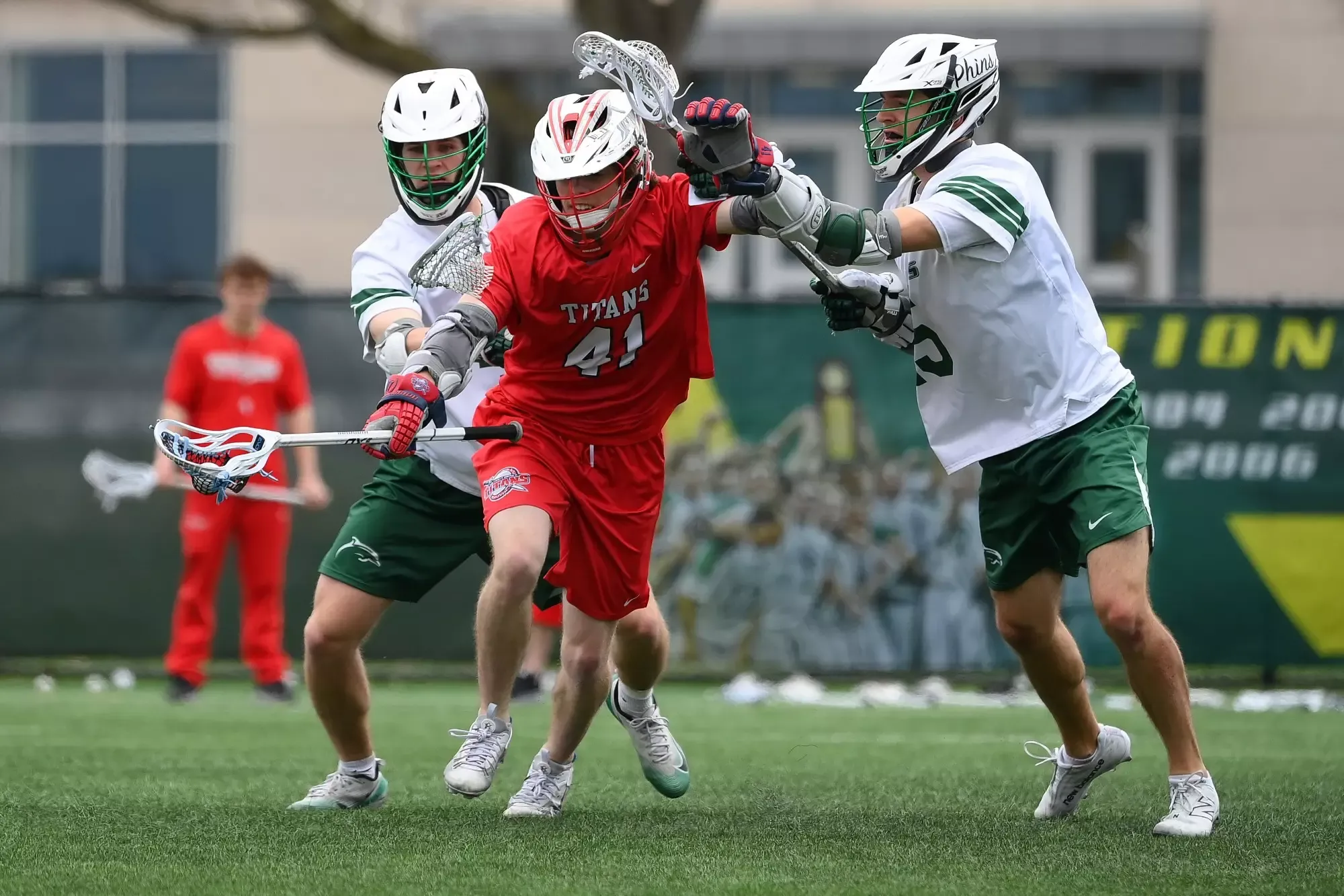 Ethan Conover with the ball 