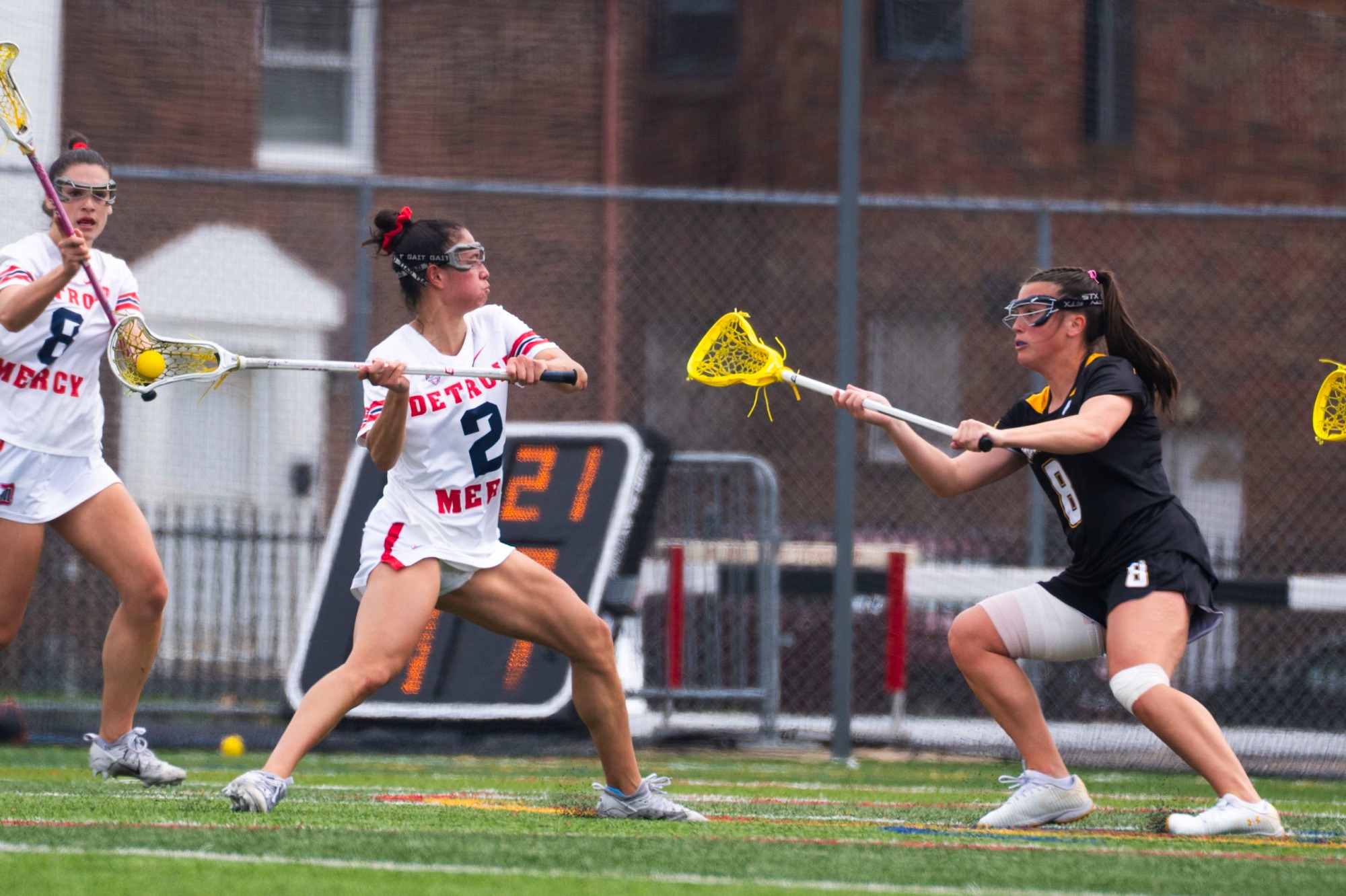 Alyssa Jarvis takes a shot 