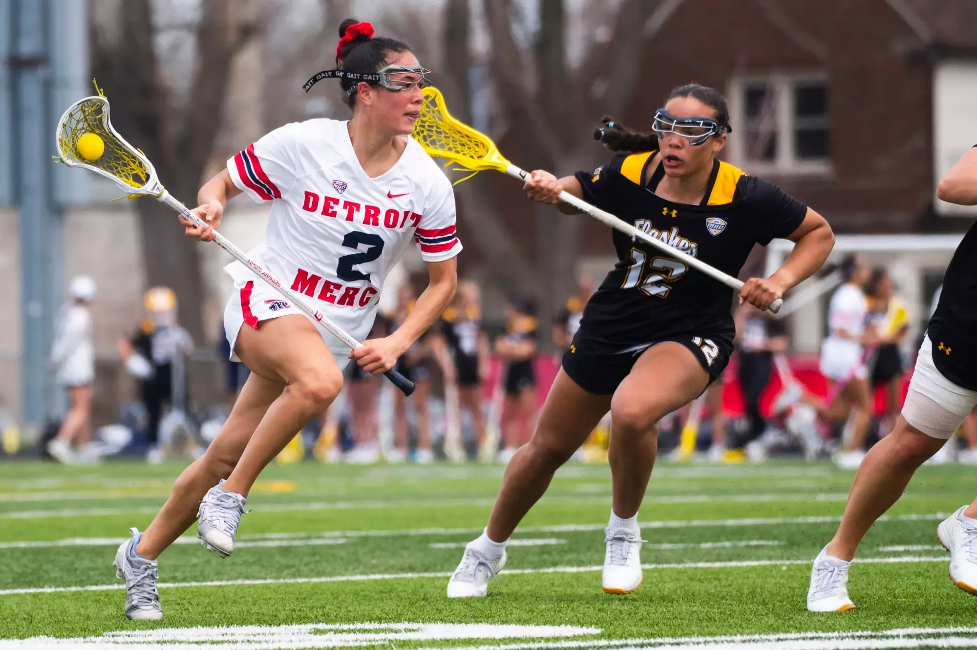 Alyssa Jarvis on offense 