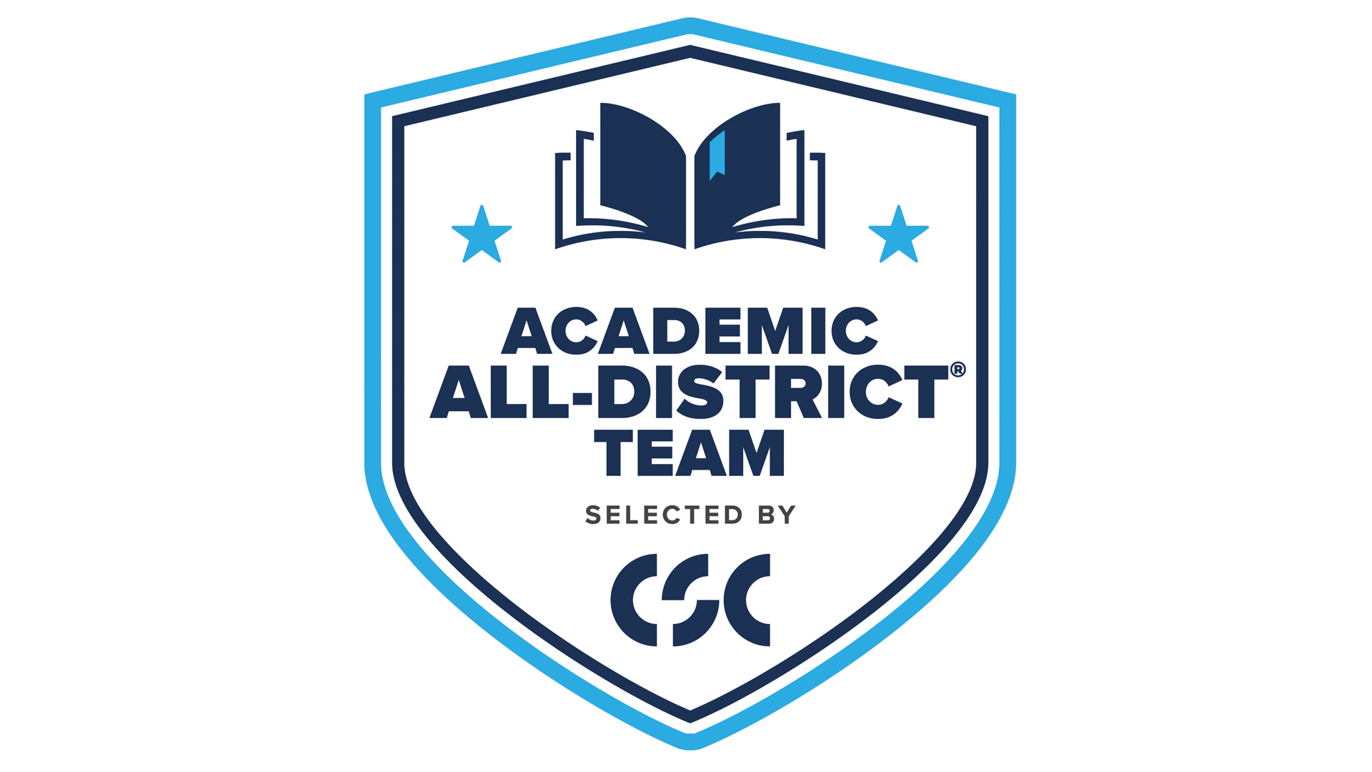 CSC Academic All-District Logo