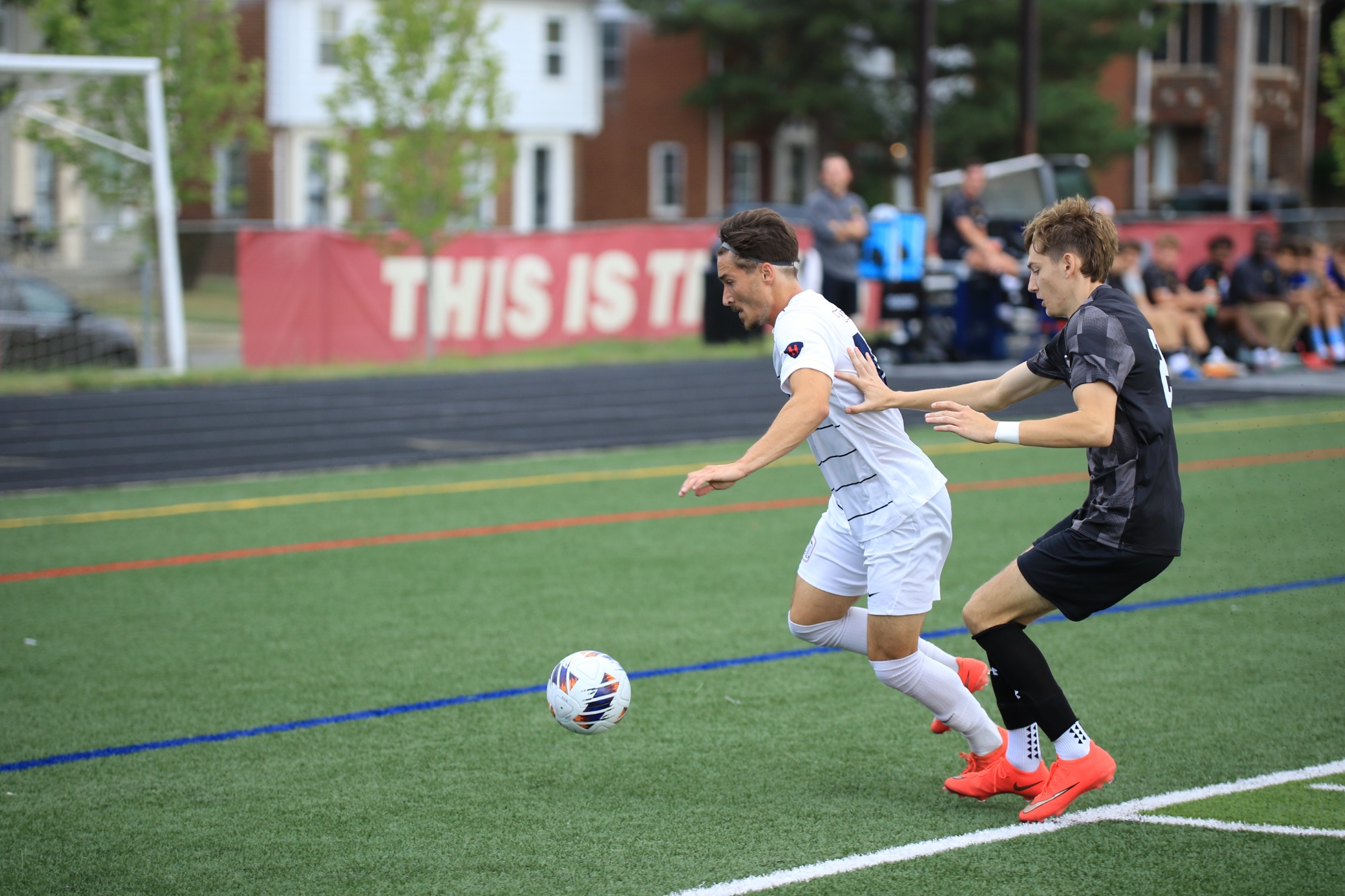 Clayton Lafayette on the ball