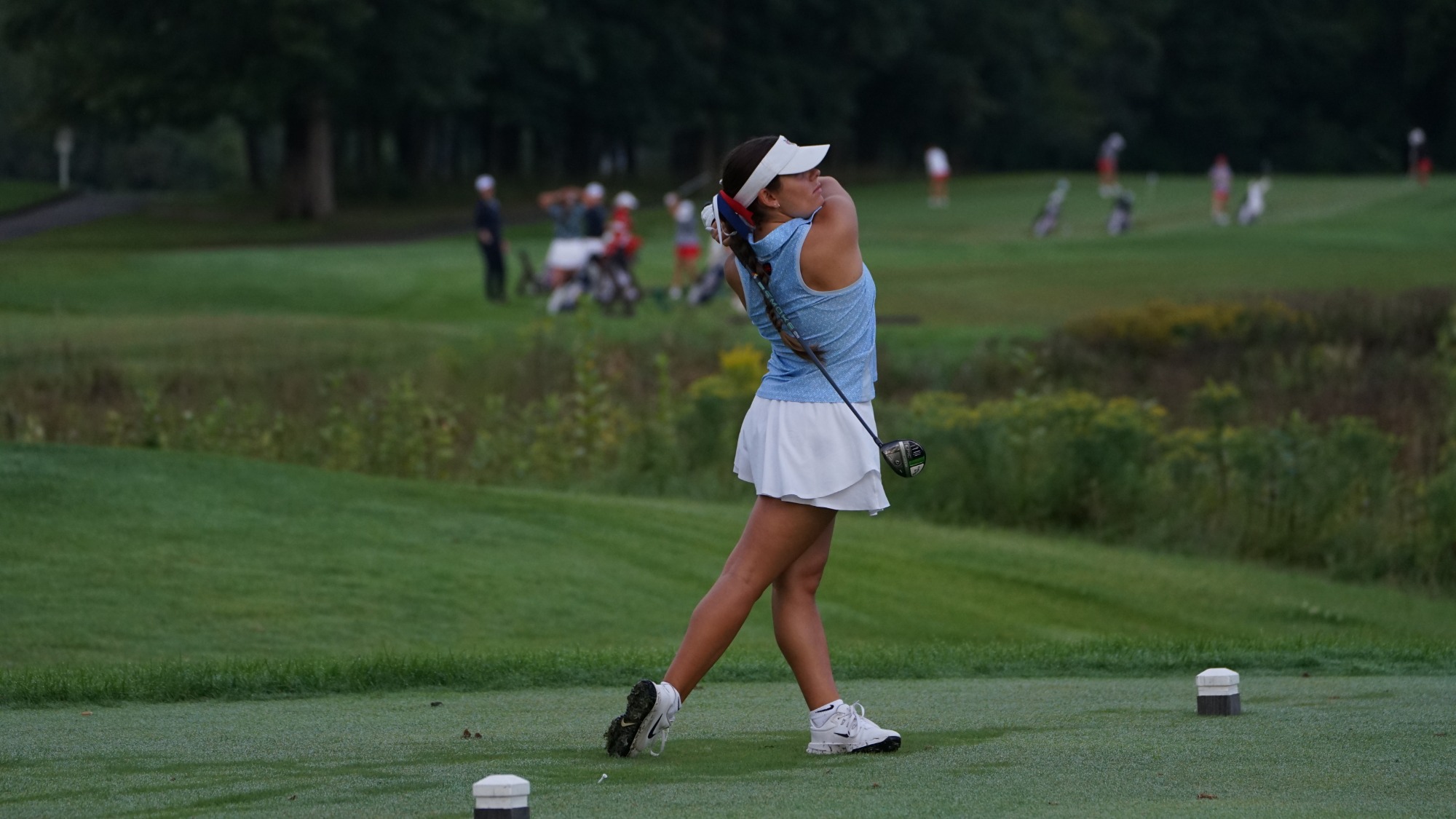Gabriella Tapp on the drive