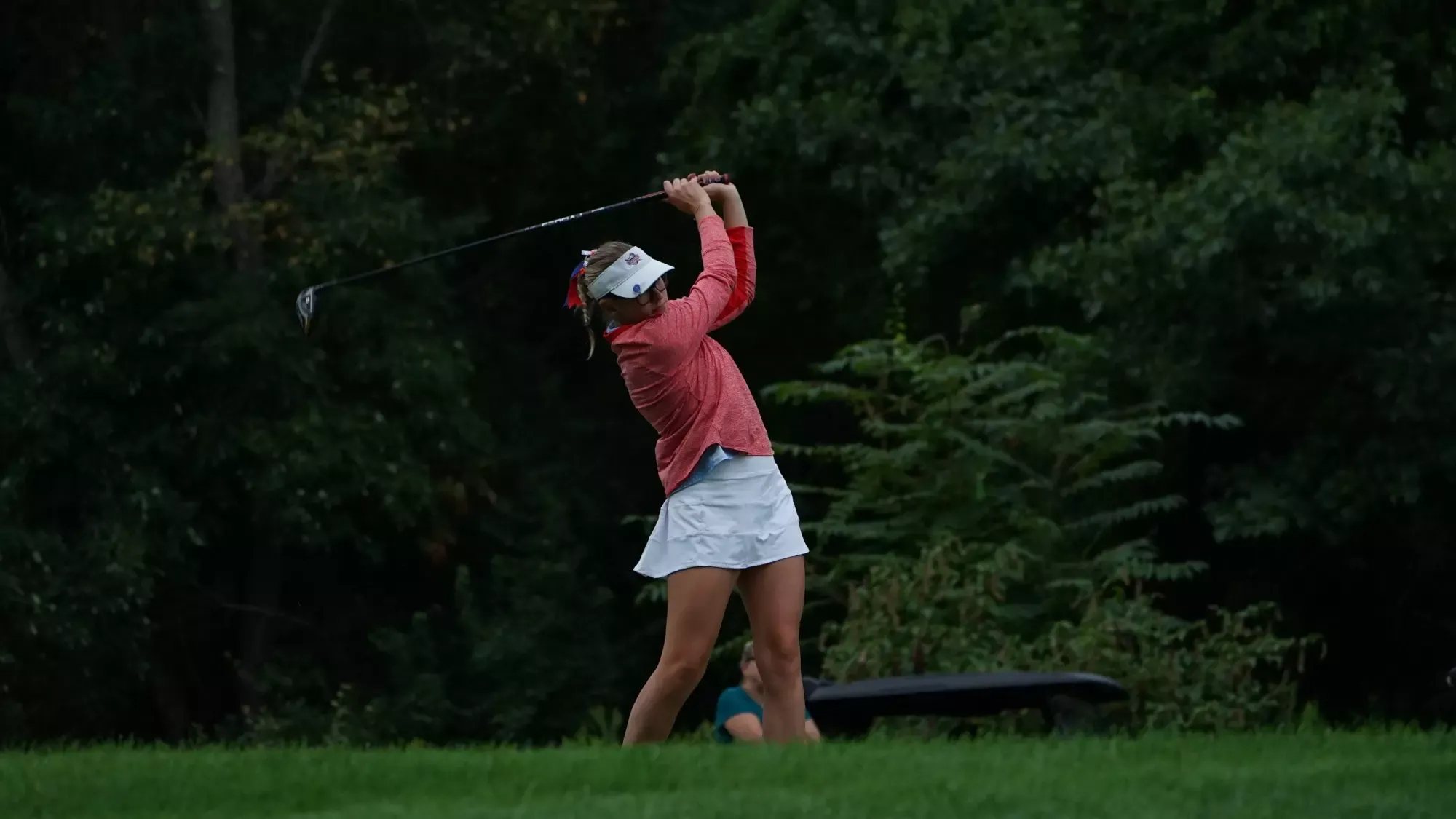 Morgan Jones on the drive 