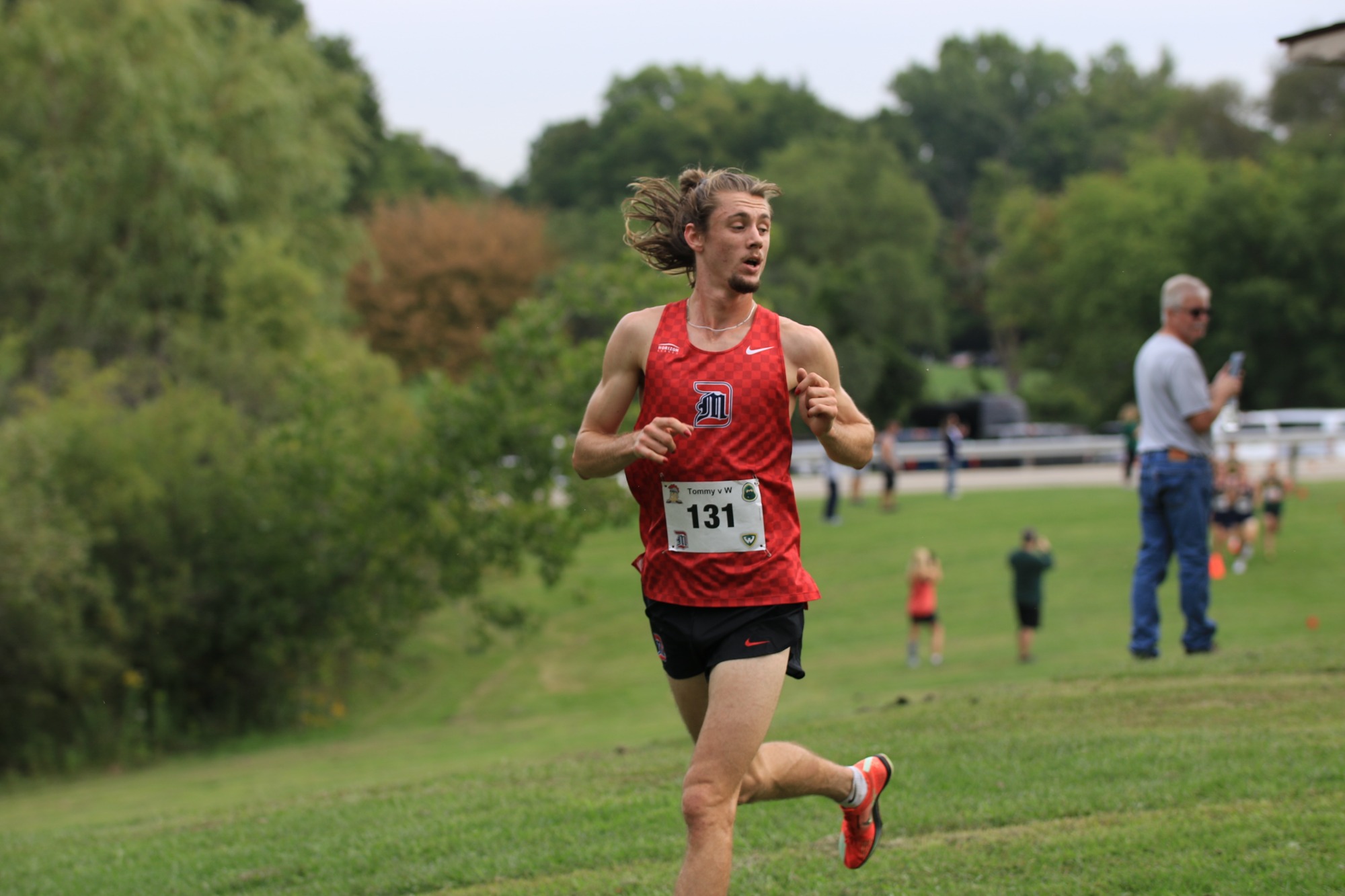 Joshua Otten at the Tommy Titan vs W The Warrior Cross Country Classic