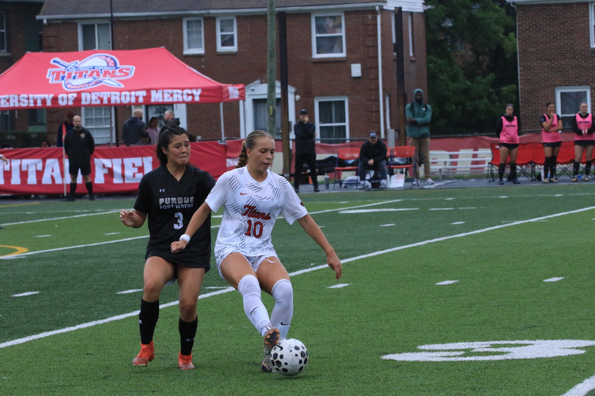 Emma Henry on offense 