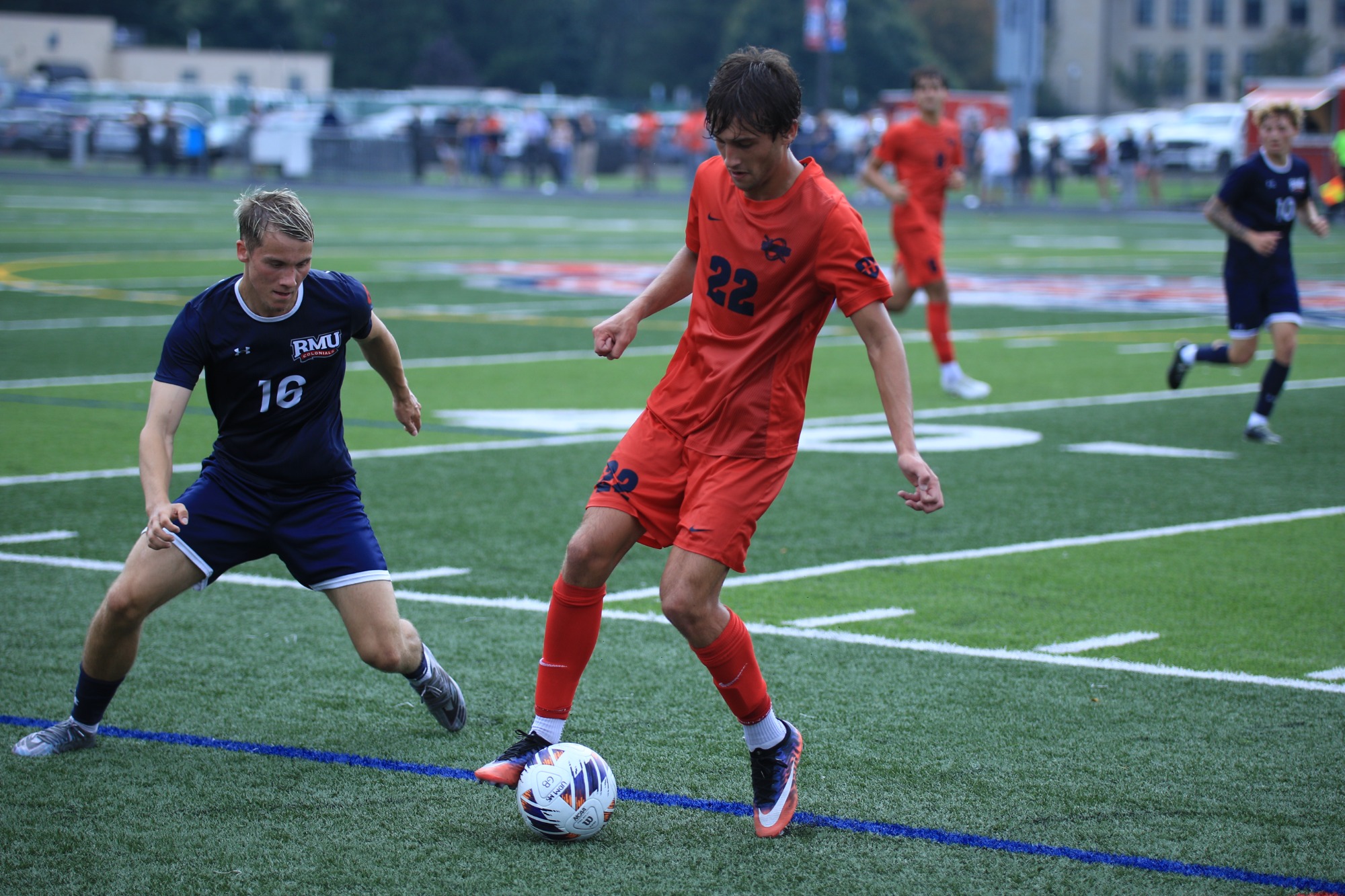 Strickler on the ball