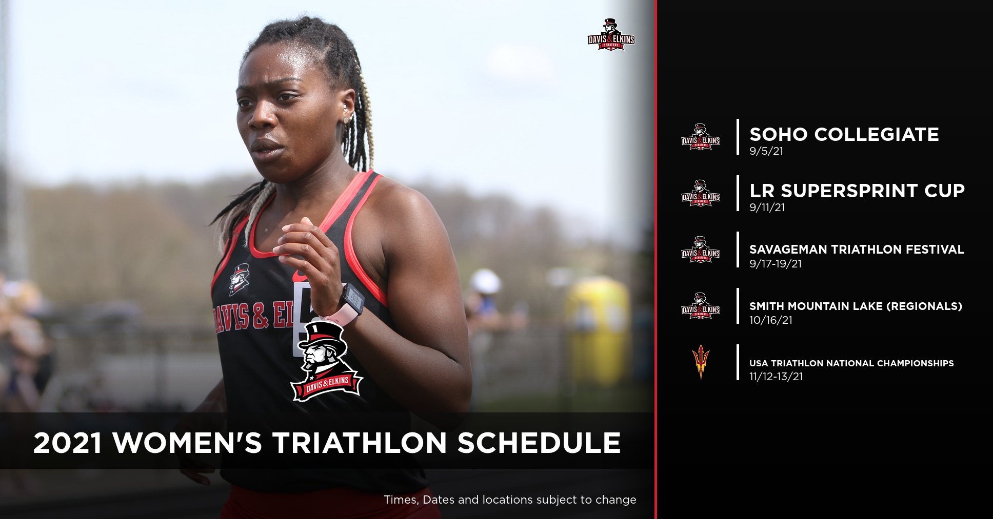 2021 Triathlon Schedule