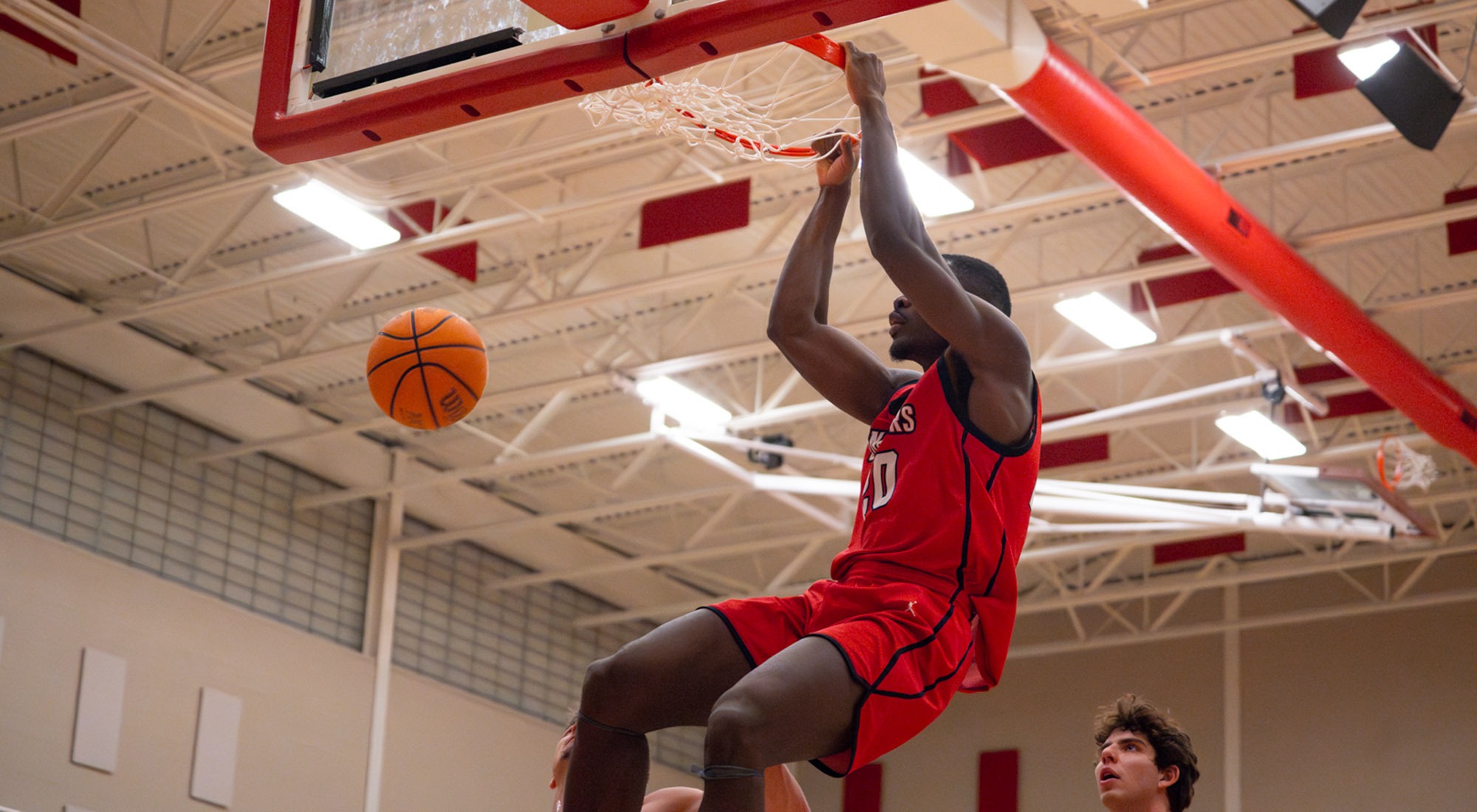Emmanuel Oladeru dunks 