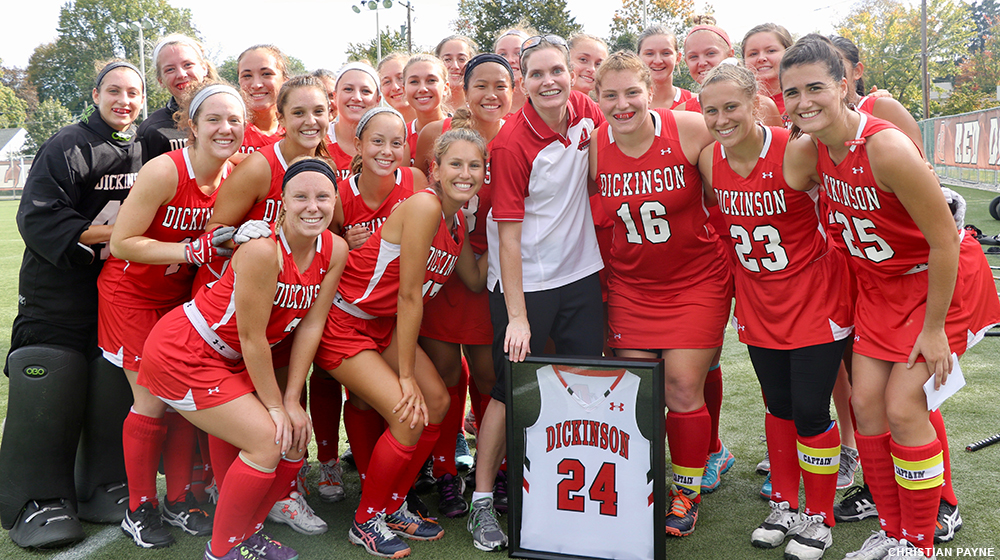Field Hockey Celebrates Despite OT Setback Dickinson College