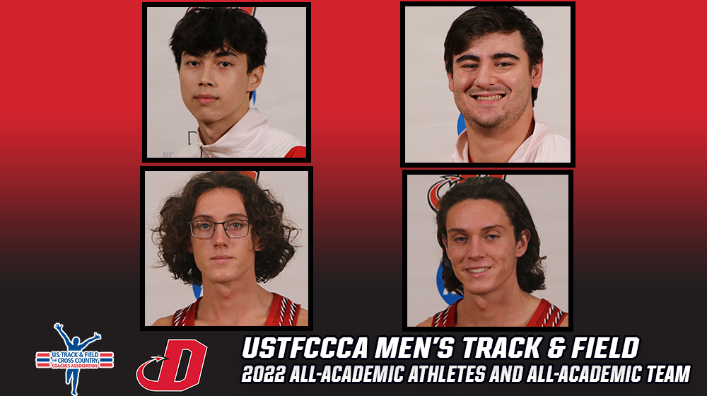 Men's Track & Field Have Four Selected as AllAcademic by USTFCCCA