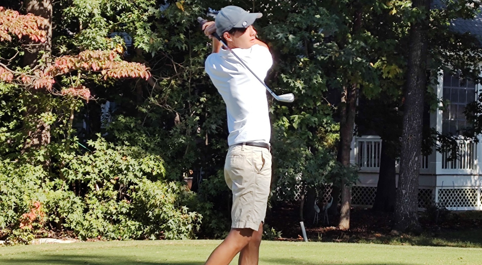 William Griffith playing a shot at The Melee on 10-20-24