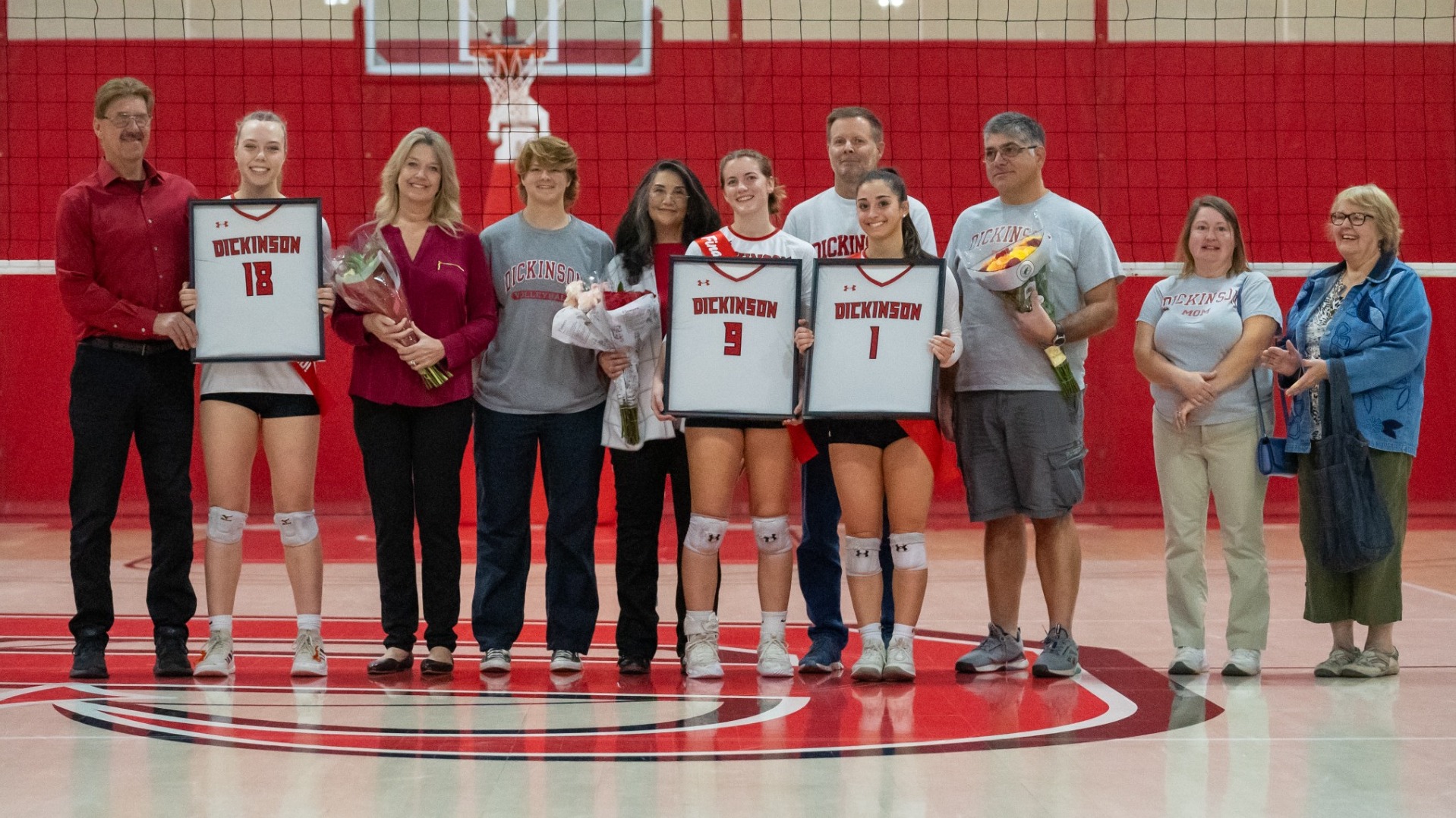 Volleyball 2024 Senior Day Group on 11-2-24