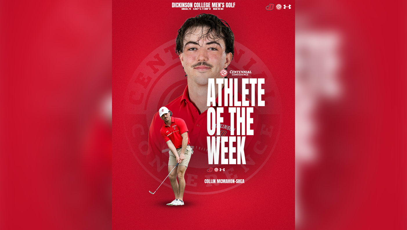 Collin McMahon-Shea Centennial Conference Golfer of the Week 9-17-24