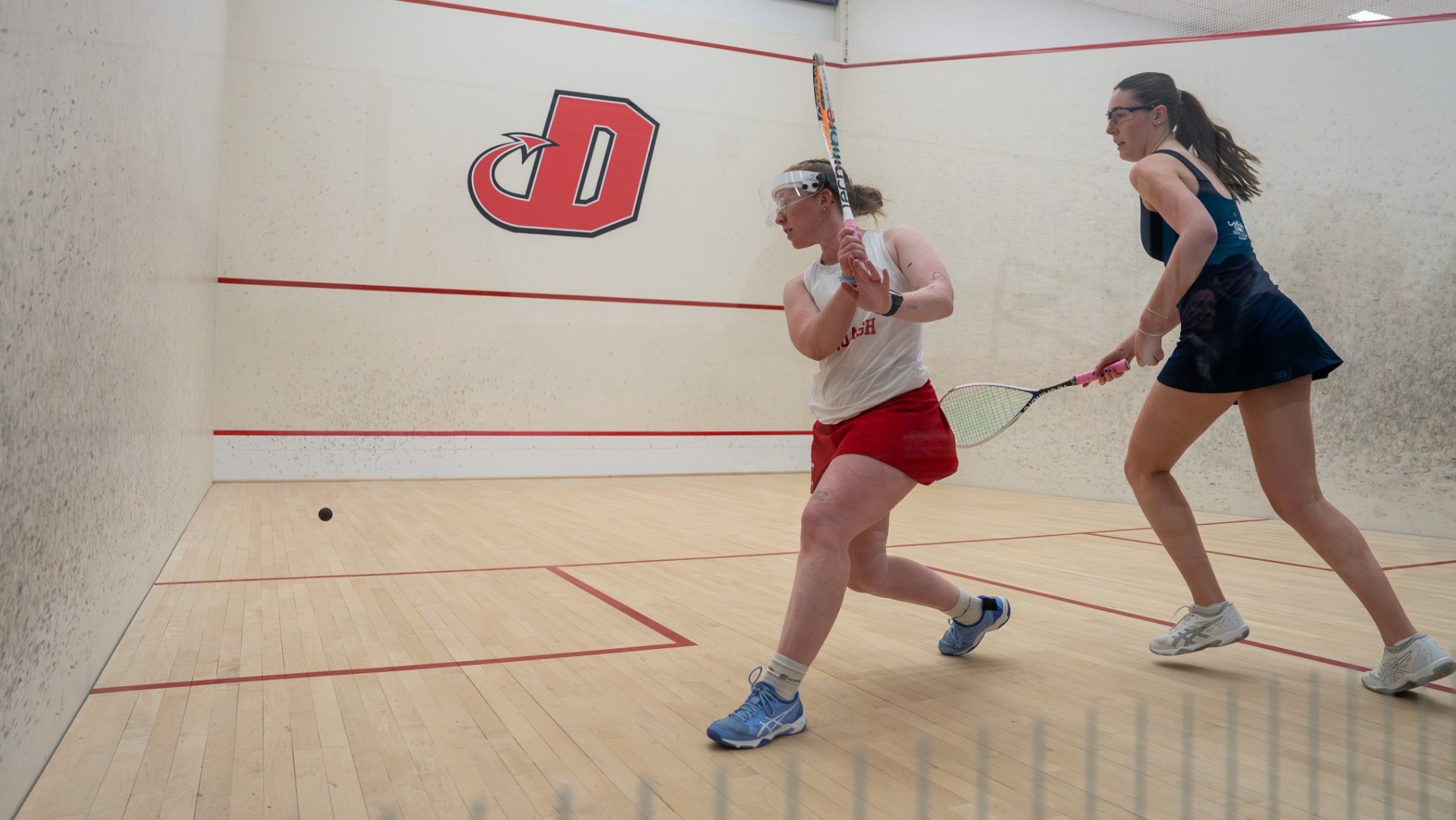 Victoria Savelius during the 2024-25 season at home