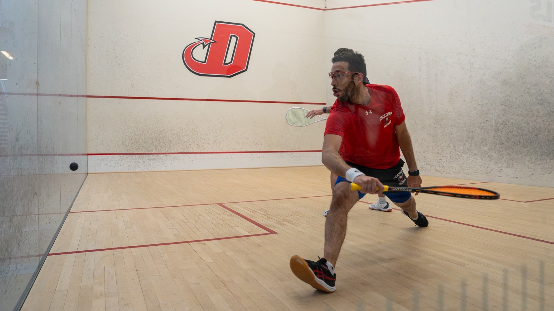 Omar Ali during the 2024-25 season at home