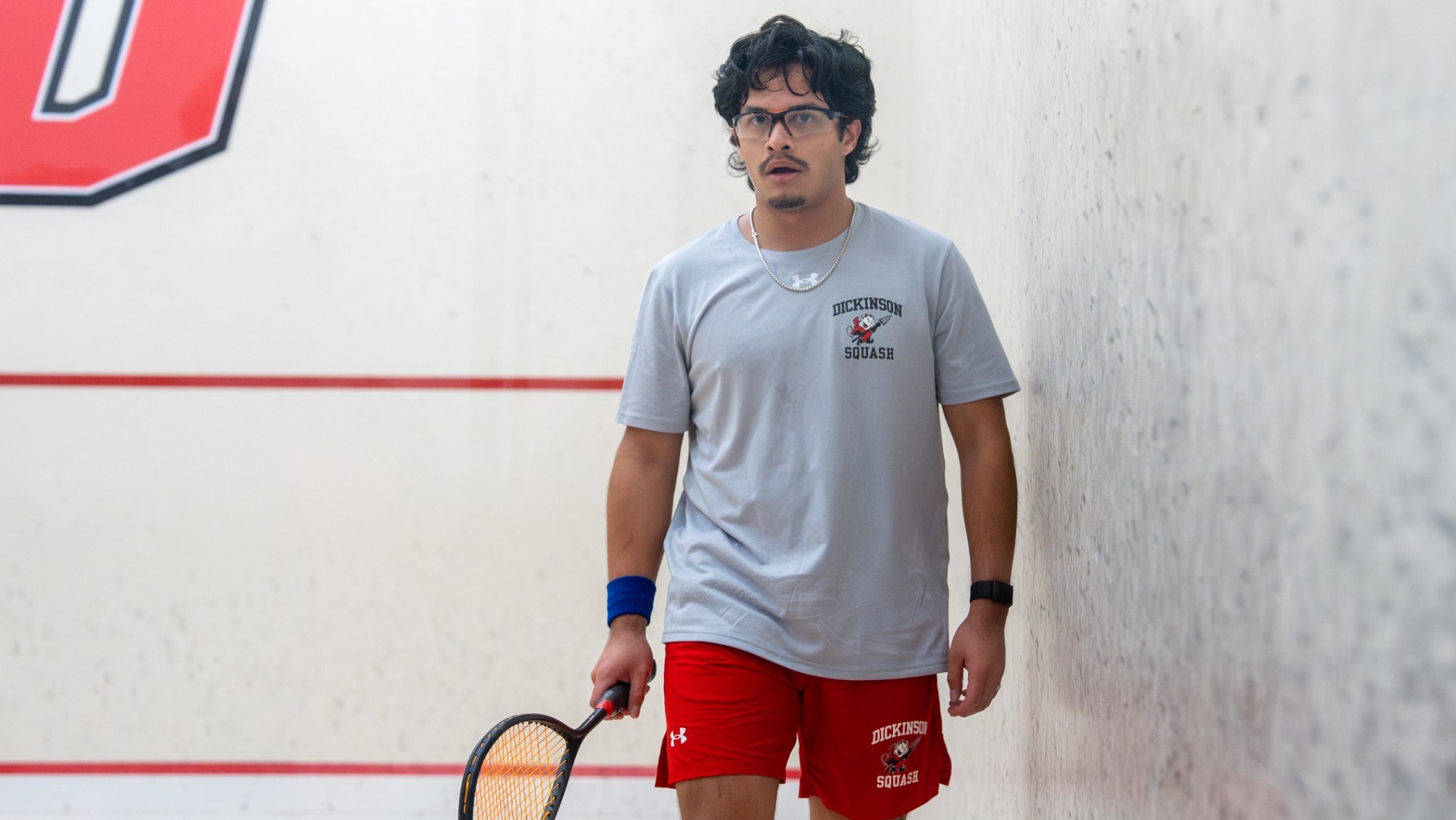 Sam Knipp during the 2024-2025 season at home