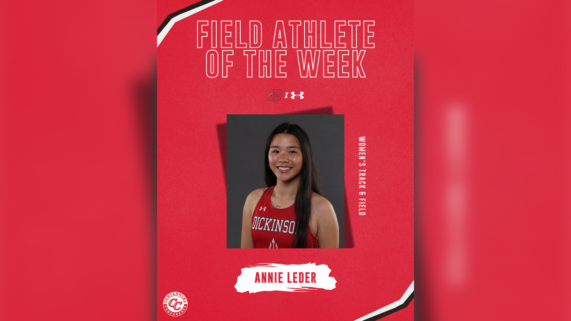 Annie Leder CC Field Athlete of the Week 3-25-25