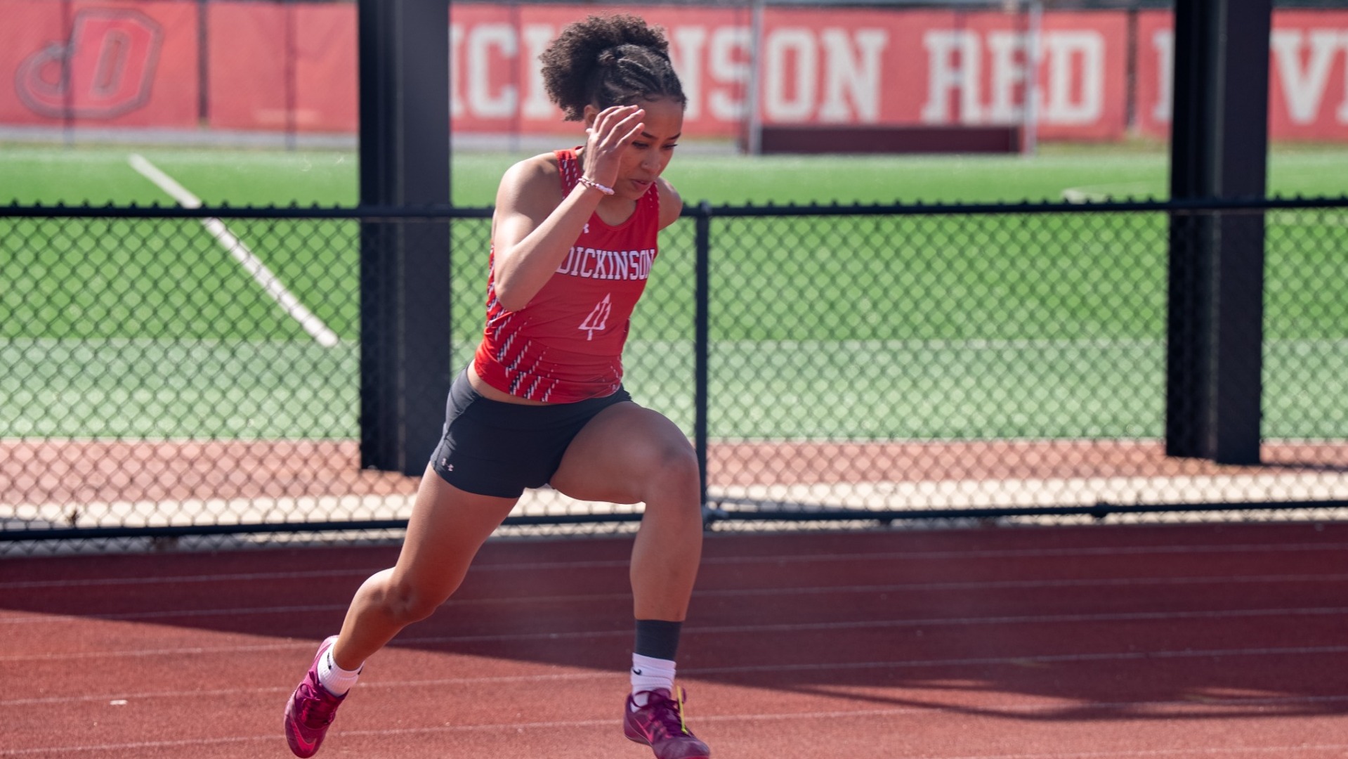 Leah Biwott during the Little Three Championships on 3-23-25 at Biddle Field
