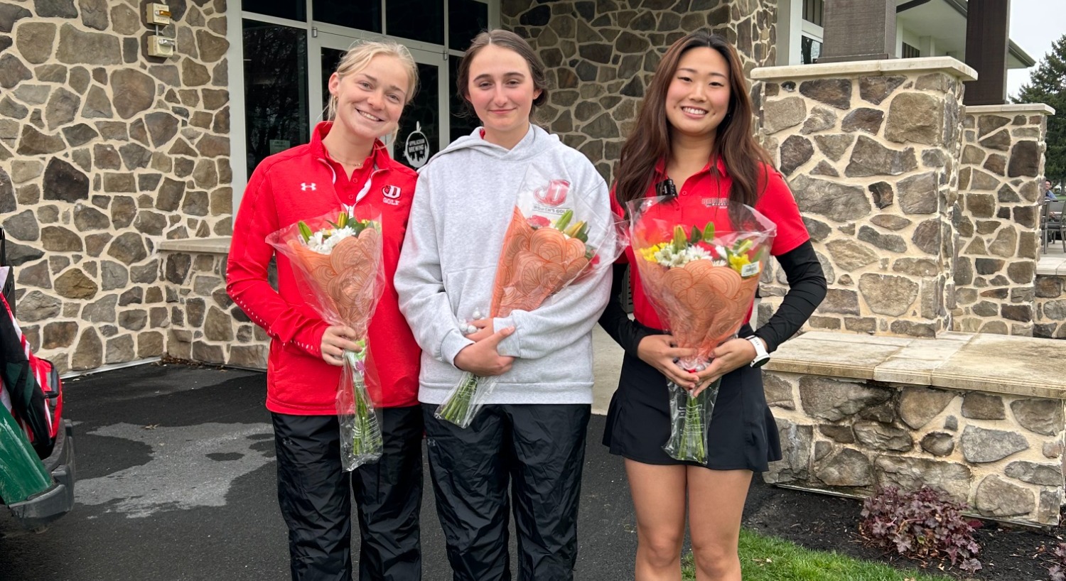 2025 women's golf seniors at the Dickinson Spring Invite on 4-5-25