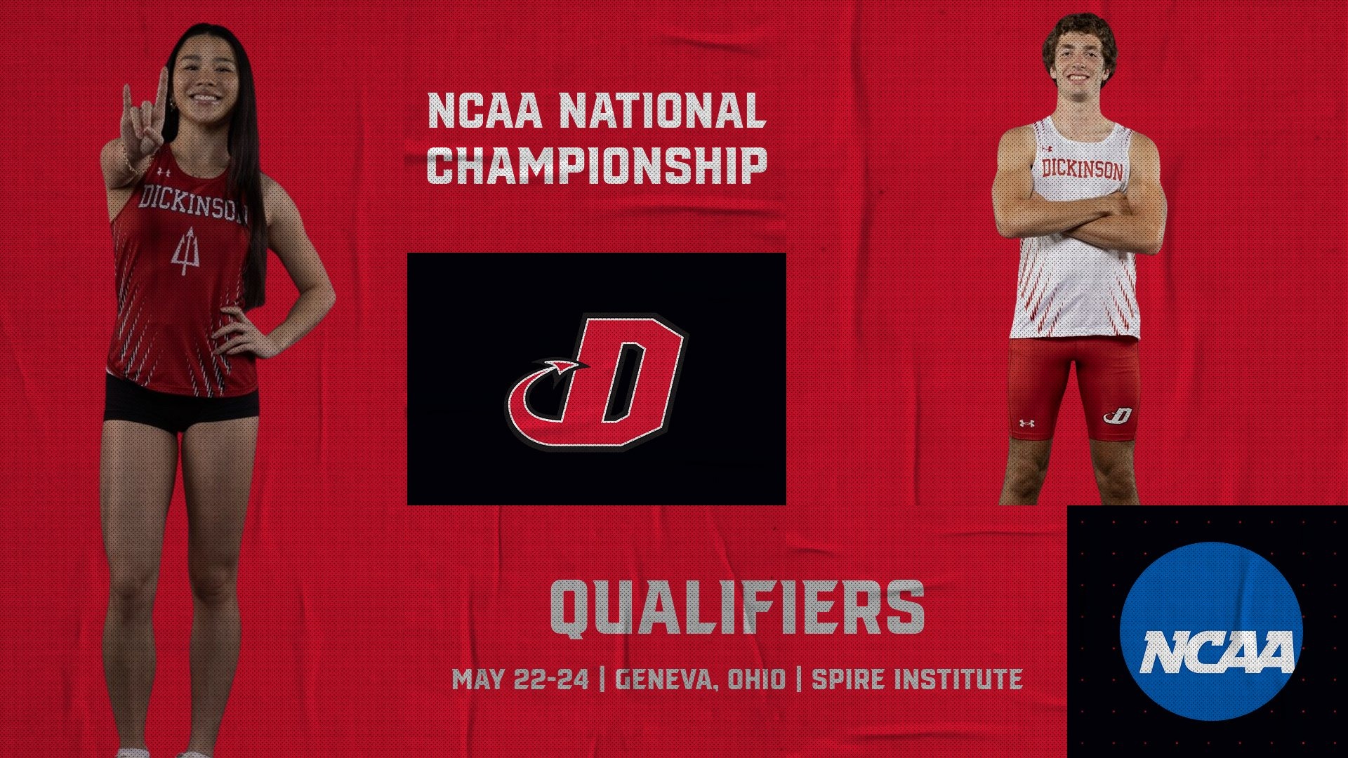 Annie Leder and Trevor Richwine NCAA Championship Release 5-17-25