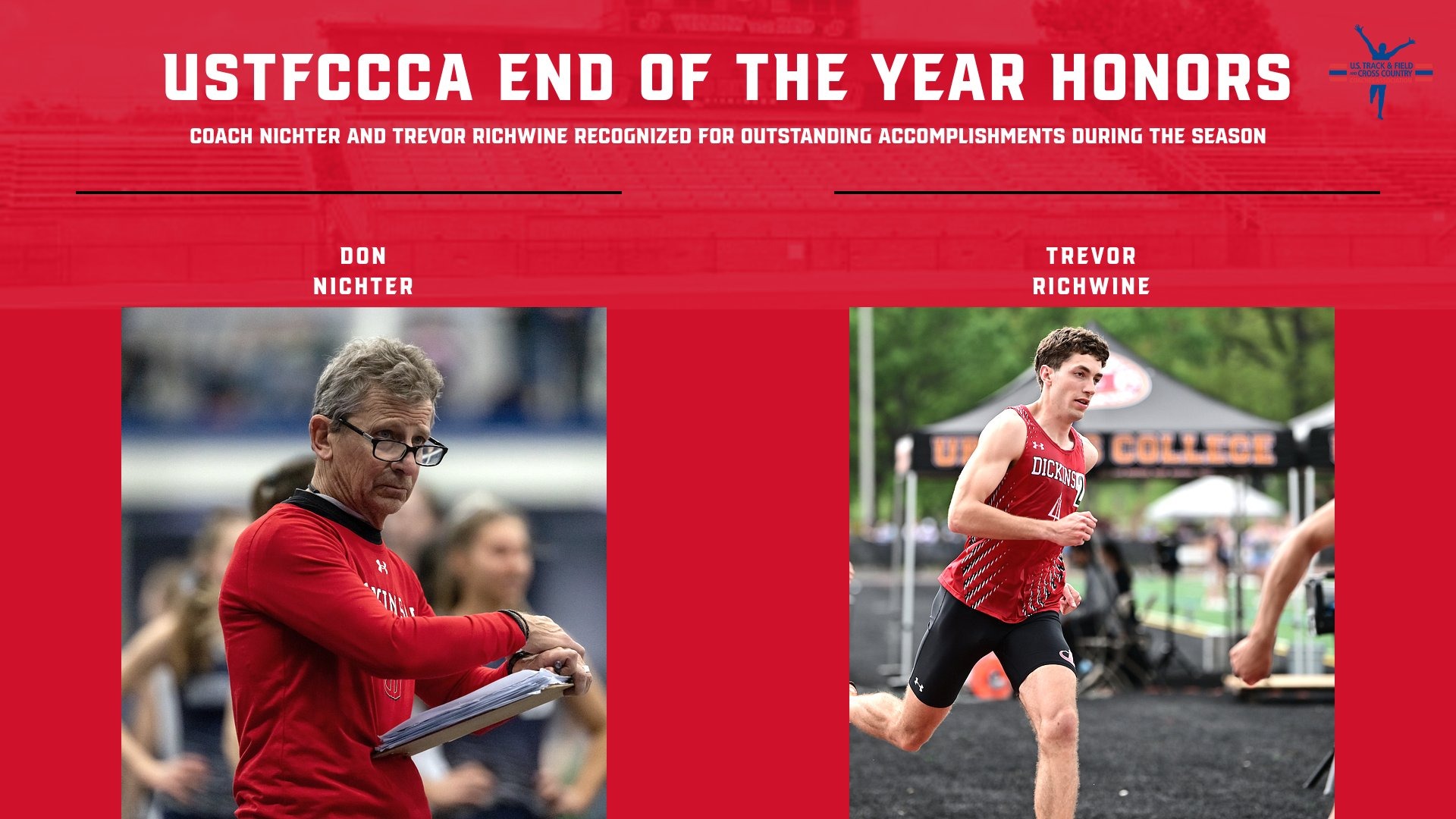 USTFCCCA All-Region Athlete and Coach of the Year release on 5-30-25