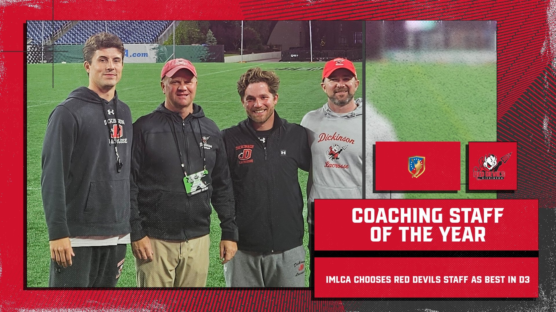 Men's Lacrosse Staff of the Year release on 6-20-25
