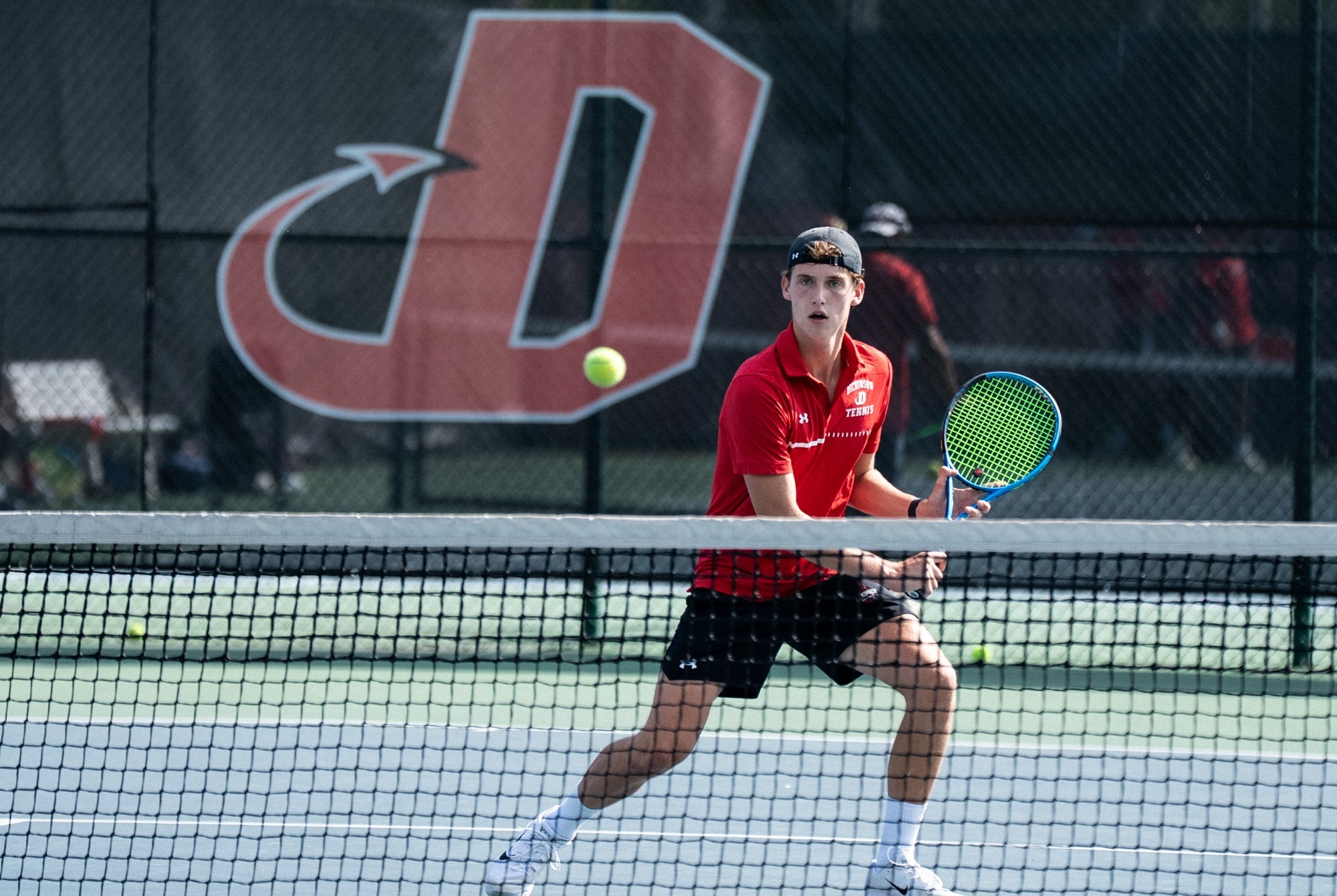 Dickinson Men's Tennis during meet vs. Catholic