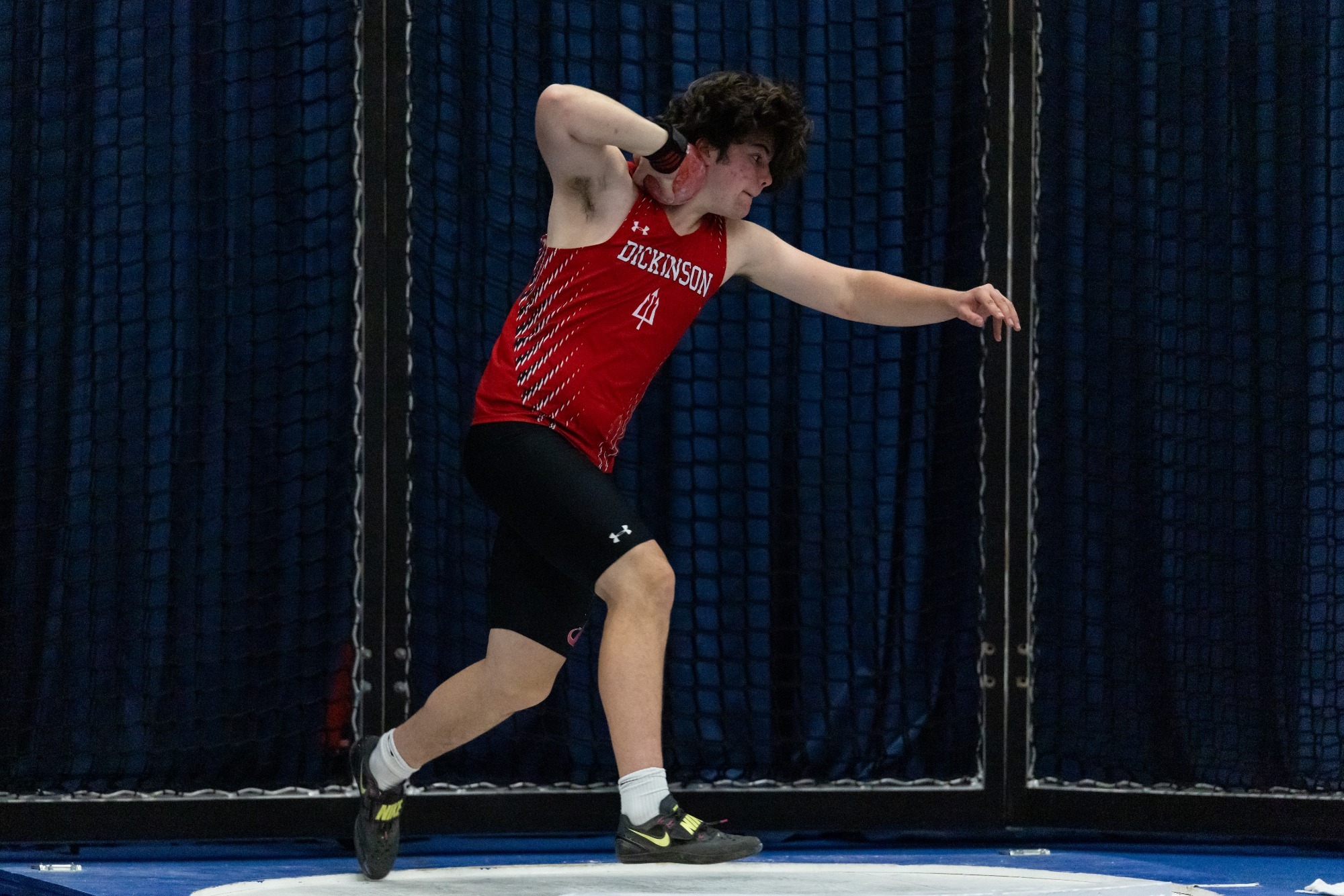 Stroka competes at an event