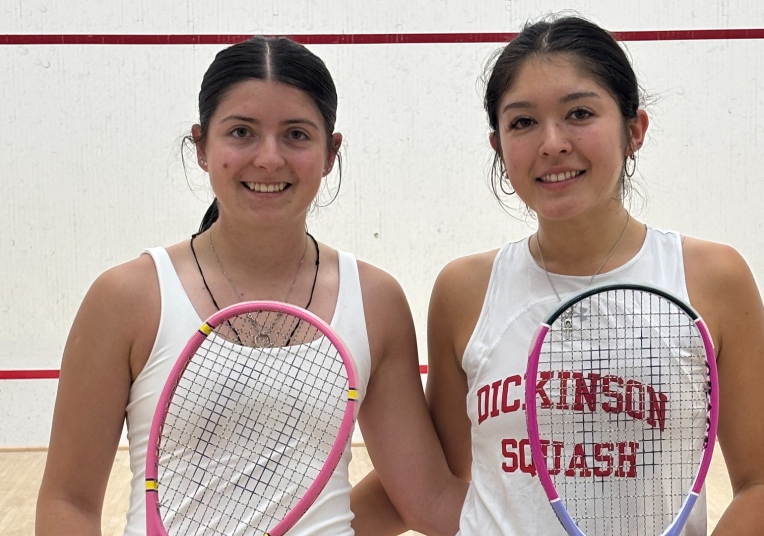 Katie Herring and Anabel Romero Gemmell at the 2026 CSA Doubles Championships on 10-11-26