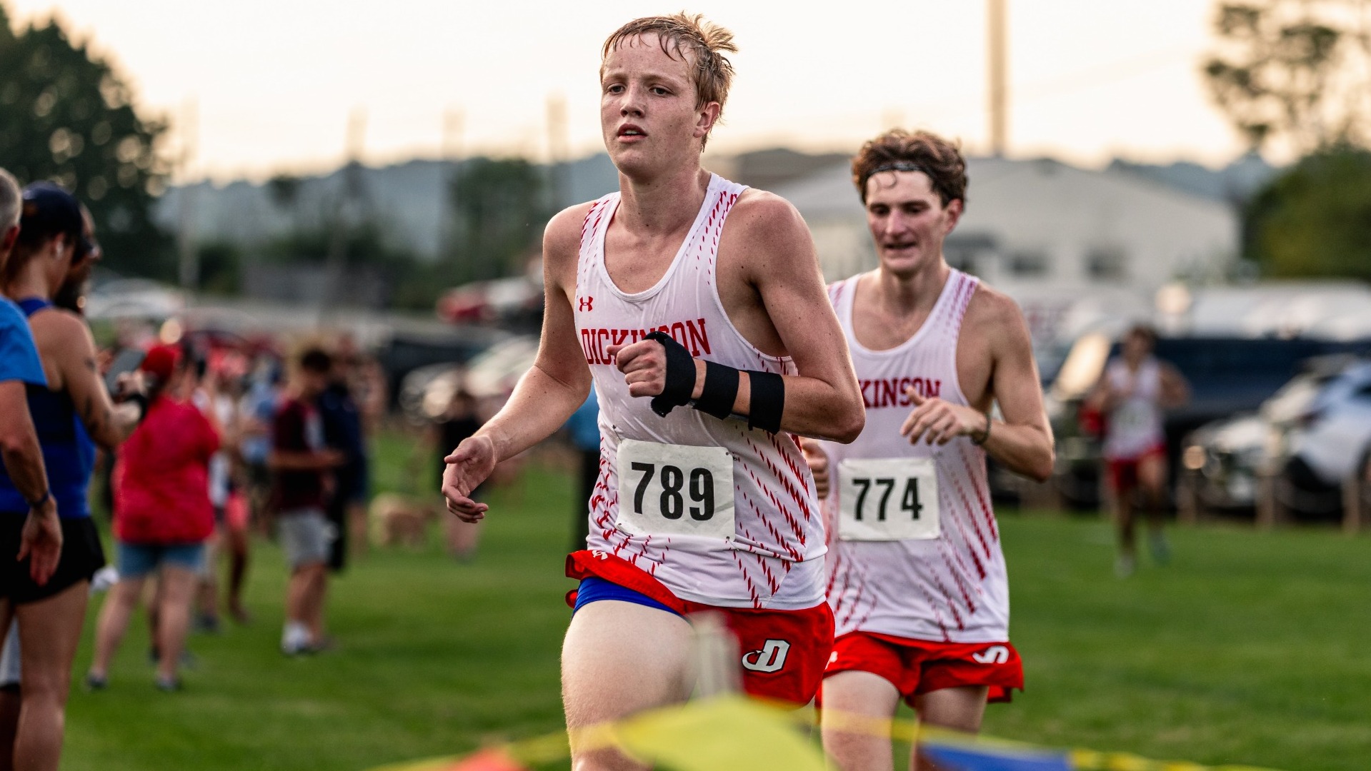 Men's Cross Country athletes during the 2026 season at the Little Three Championship 9-1-26