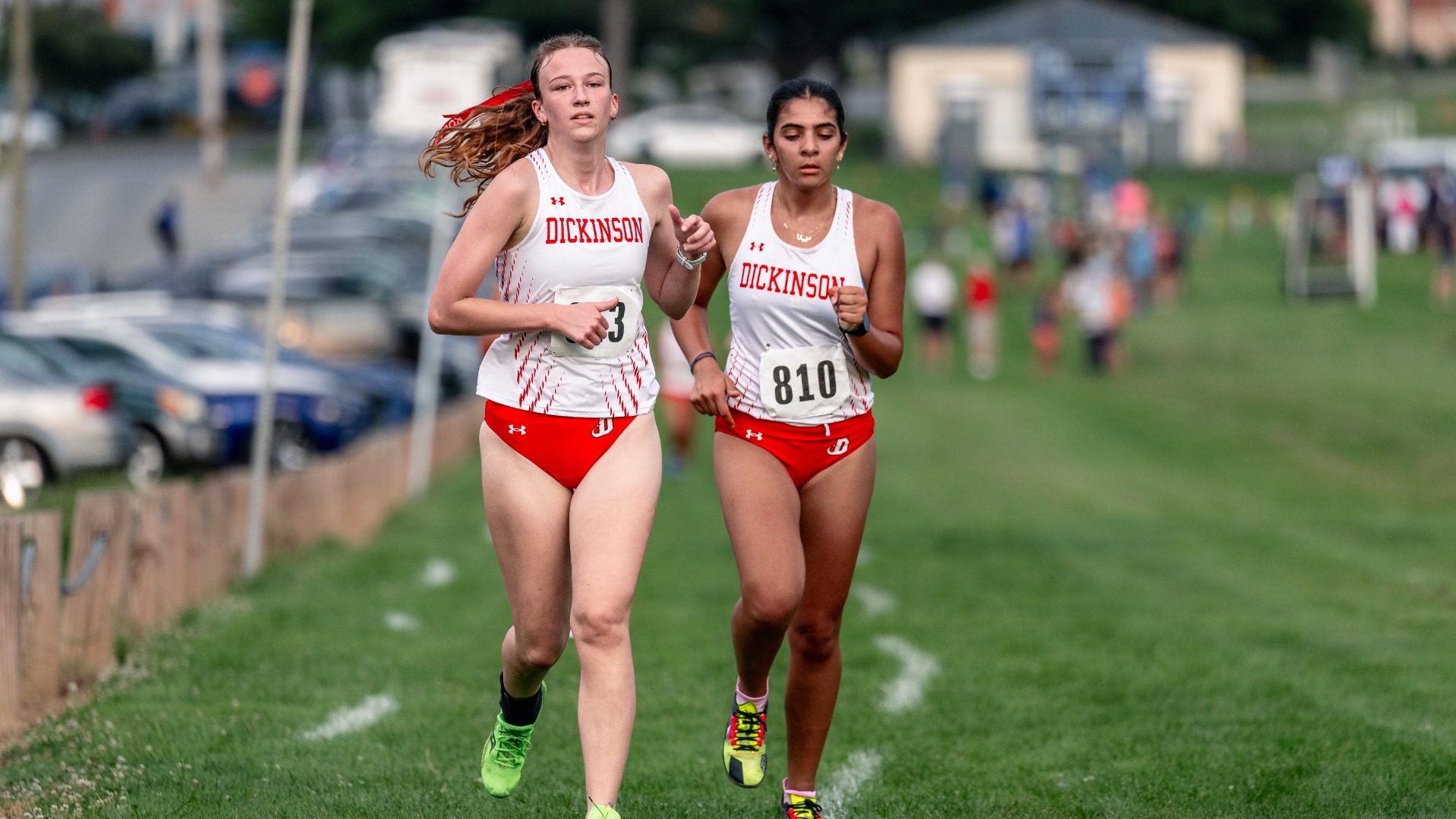 Women's Cross Country athletes during the 2026 season at the Little Three Championship 9-1-26