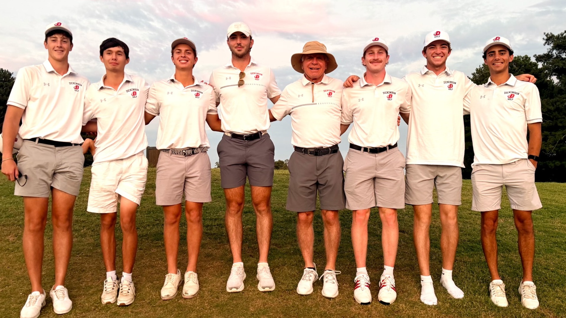 Men's golf team at the West Pines Collegiate on 10-6-26