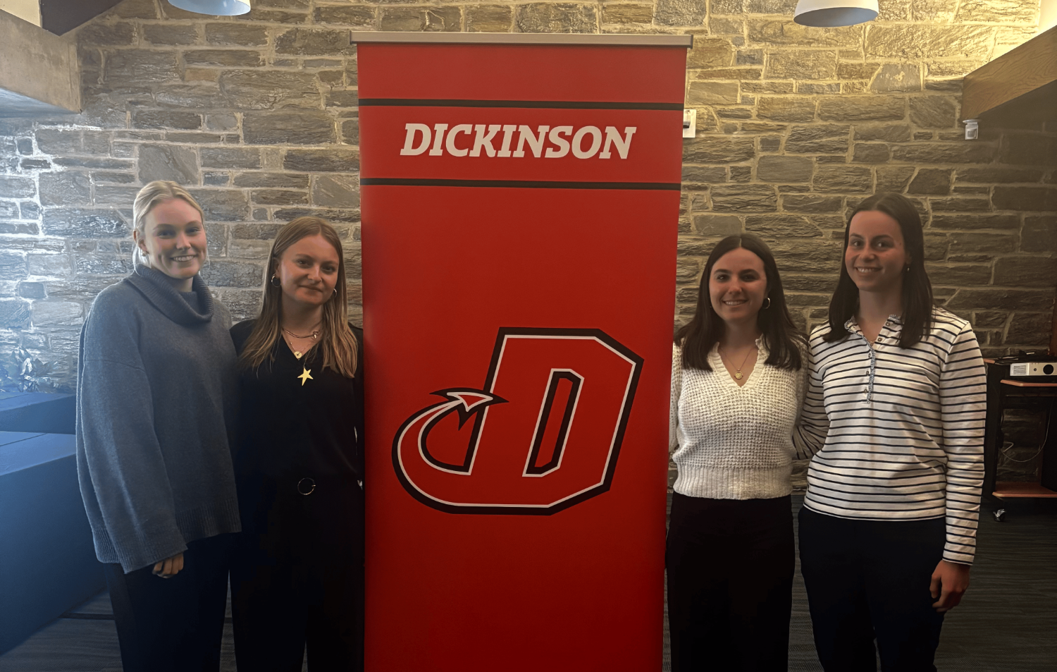 Dickinson Student-Athletes pose at 27th Annual Snell-Shillingford Symposium 